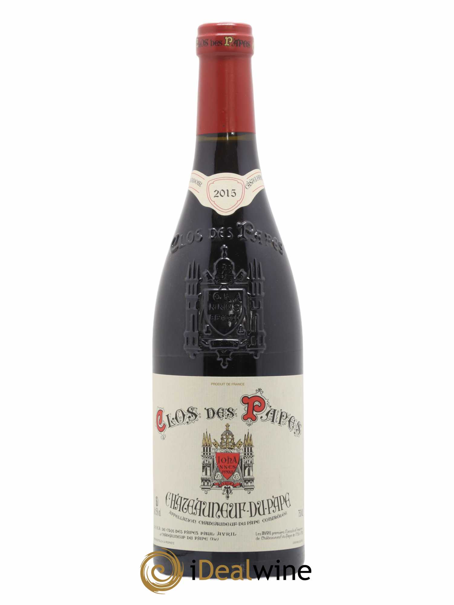 Châteauneuf-du-Pape Clos des Papes - Paul Avril 2015 - Lot de 1 bouteille - 0