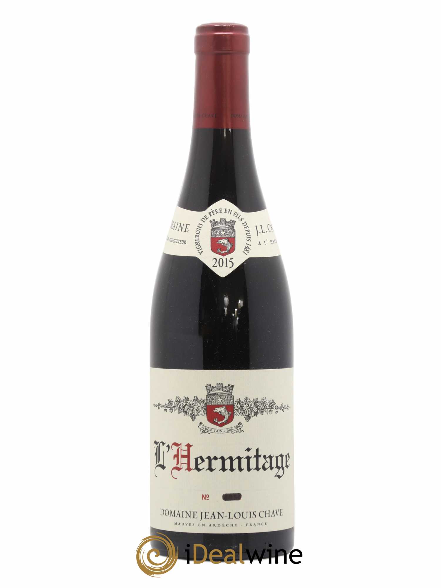 Hermitage Jean-Louis Chave 2015 - Lot de 1 bouteille - 0