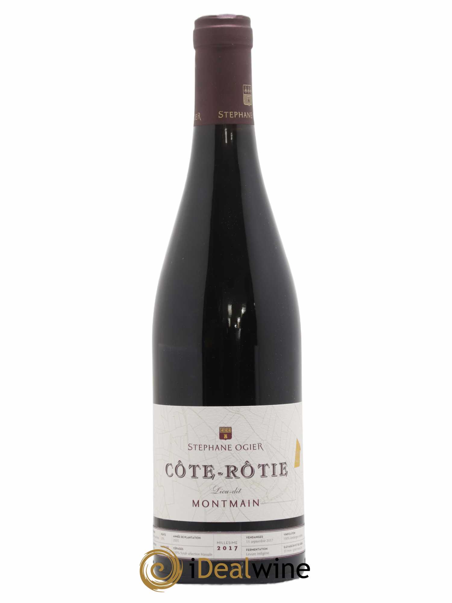 Côte-Rôtie Montmain Stéphane Ogier 2017 - Lot de 1 bouteille - 0