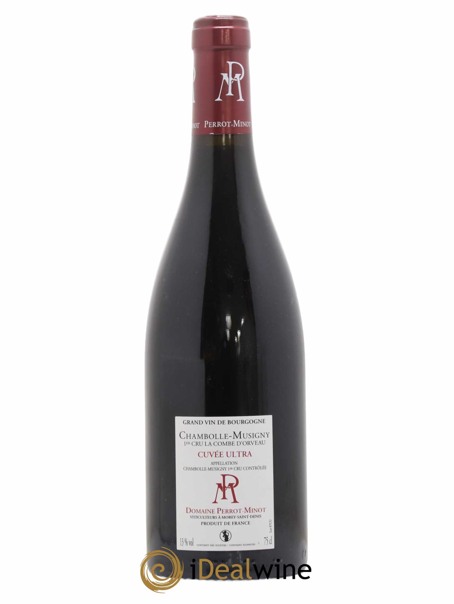 Chambolle-Musigny 1er Cru Combe d'Orveau Vielles Vignes Cuvée Ultra Perrot-Minot 2018 - Lot de 1 bouteille - 1