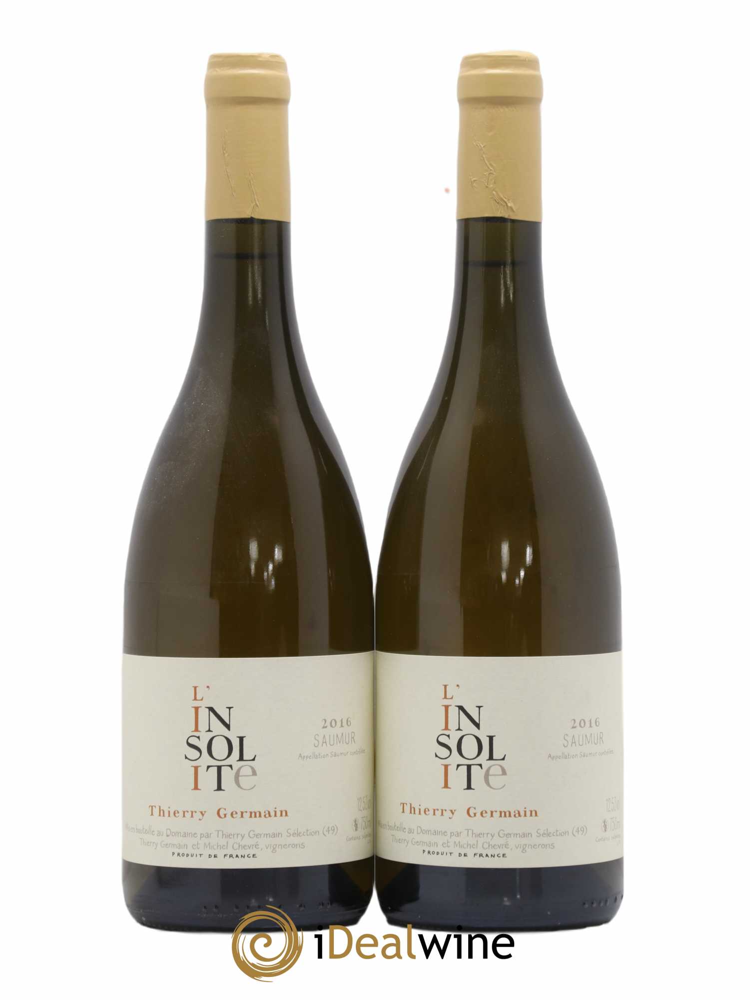 Saumur Insolite Domaine des Roches Neuves - Thierry Germain 2016 - Lot de 2 bouteilles - 0