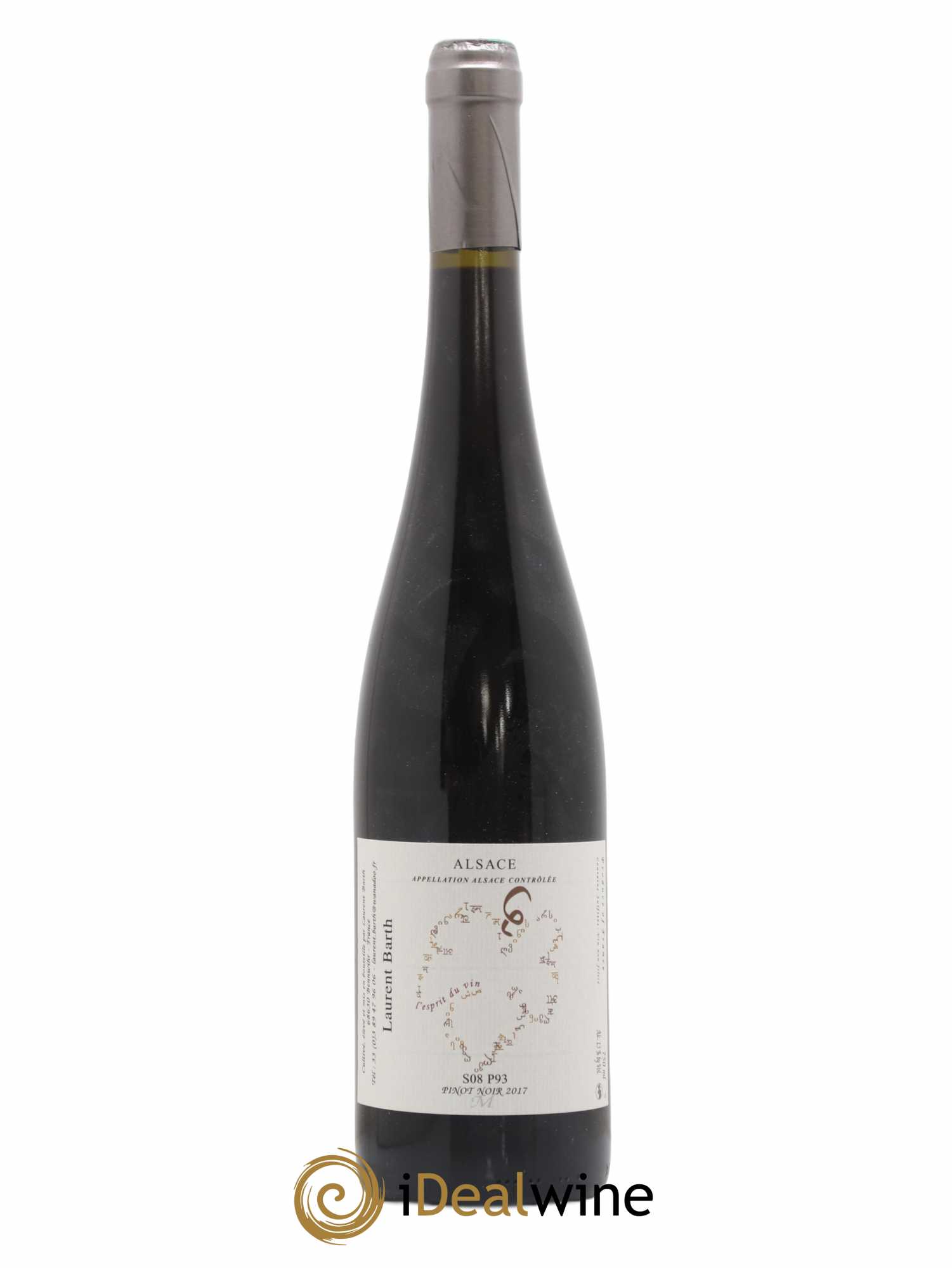 Pinot Noir M Ackrain So8 P93 Laurent Barth 2017 - Posten von 1 Flasche - 0