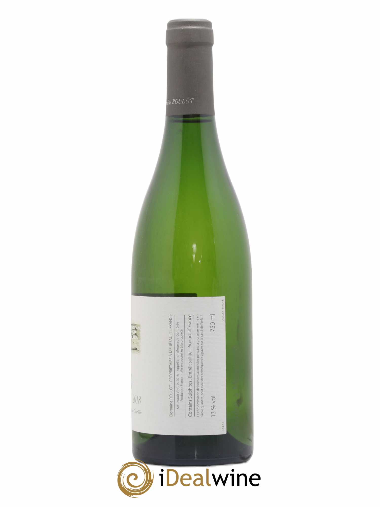 Meursault Les Vireuils Roulot (Domaine) 2018 - Lot de 1 bouteille - 1