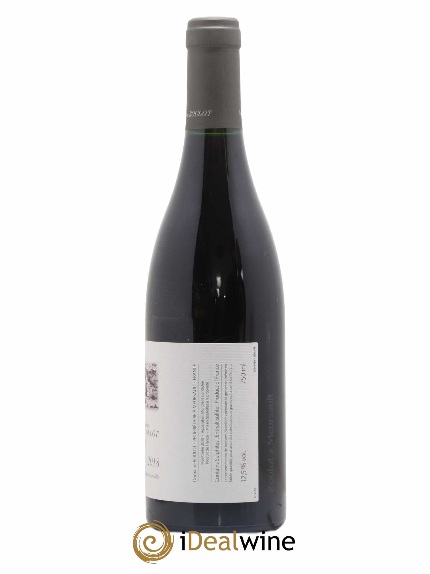 Monthélie Roulot (Domaine) 2018 - Lot de 1 bouteille - 1