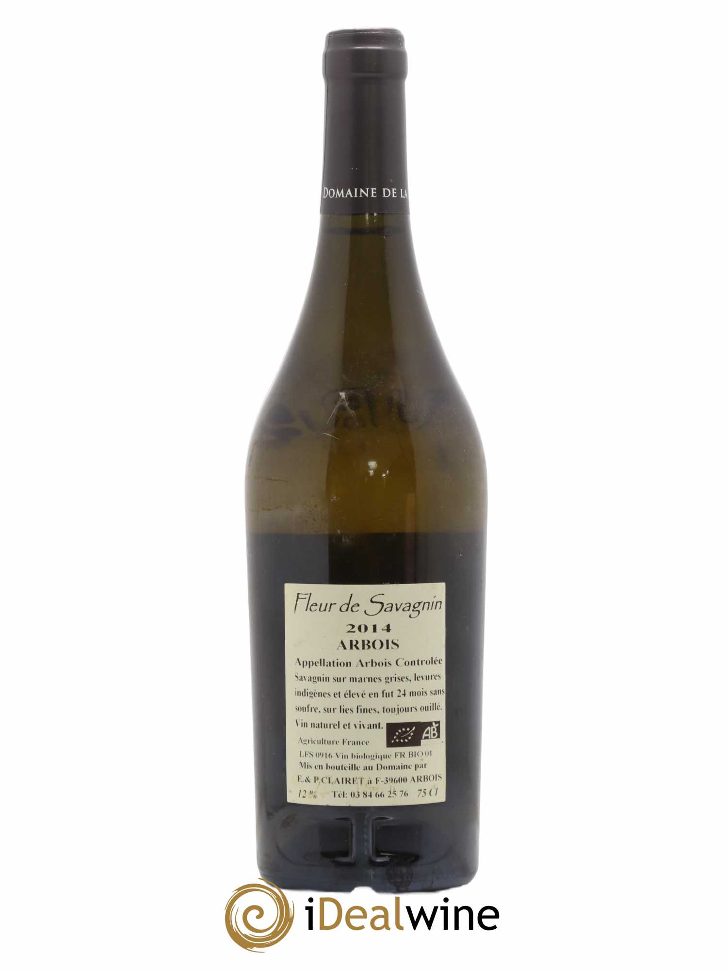 Arbois Fleur De Savagnin Domaine de la Tournelle 2014 - Lot de 1 bouteille - 1