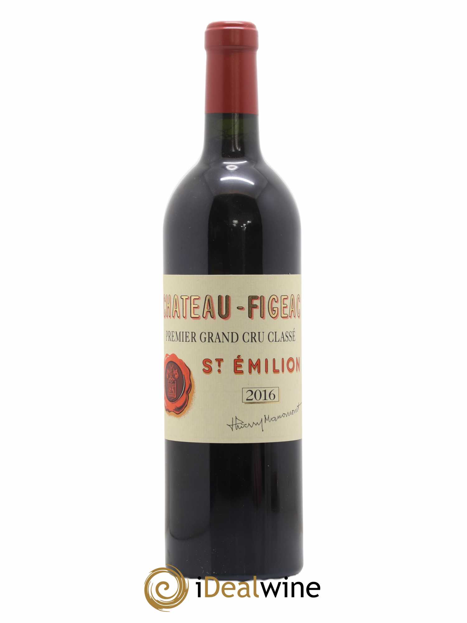 Château Figeac 1er Grand Cru Classé A 2016 - Lot de 1 bouteille - 0