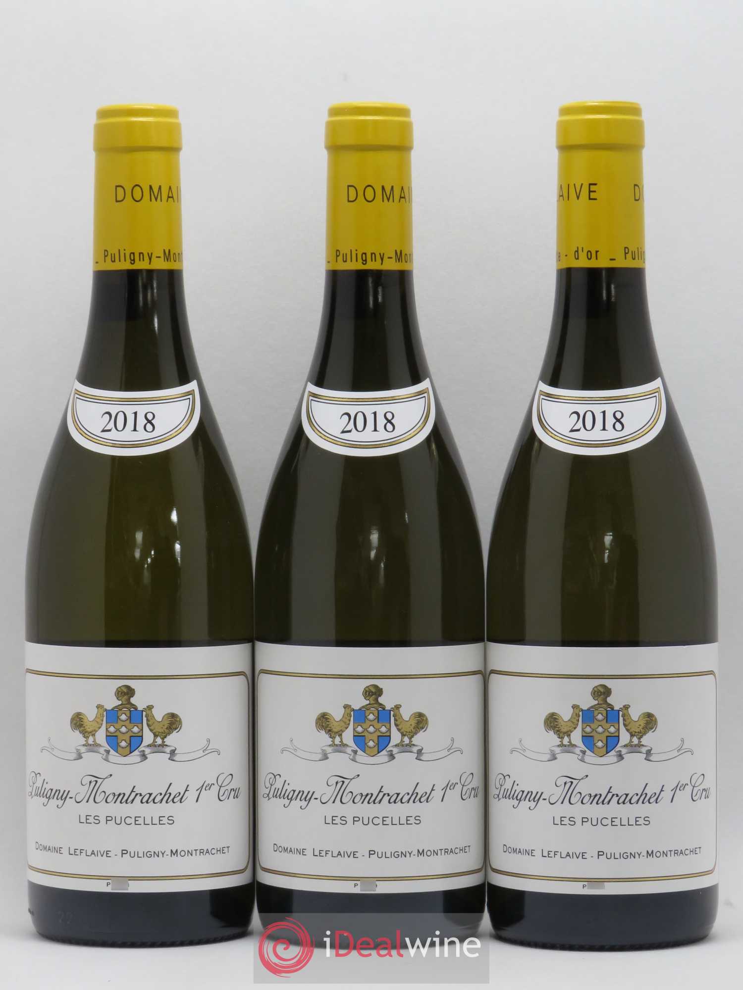 Puligny-Montrachet 1er Cru Les Pucelles Leflaive (Domaine) (sans prix de réserve) 2018 - Lot de 3 bouteilles - 0