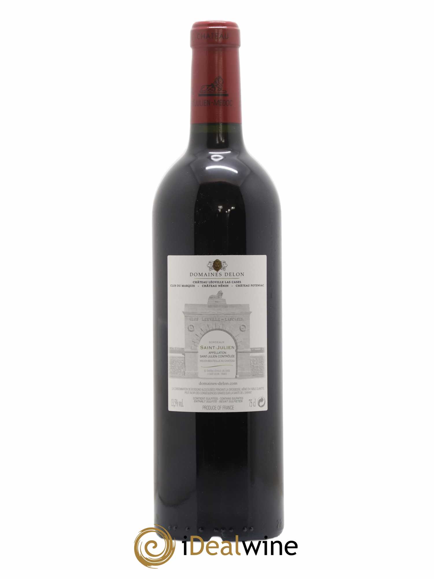 Château Léoville Las Cases 2ème Grand Cru Classé 2016 - Lot de 1 bouteille - 1