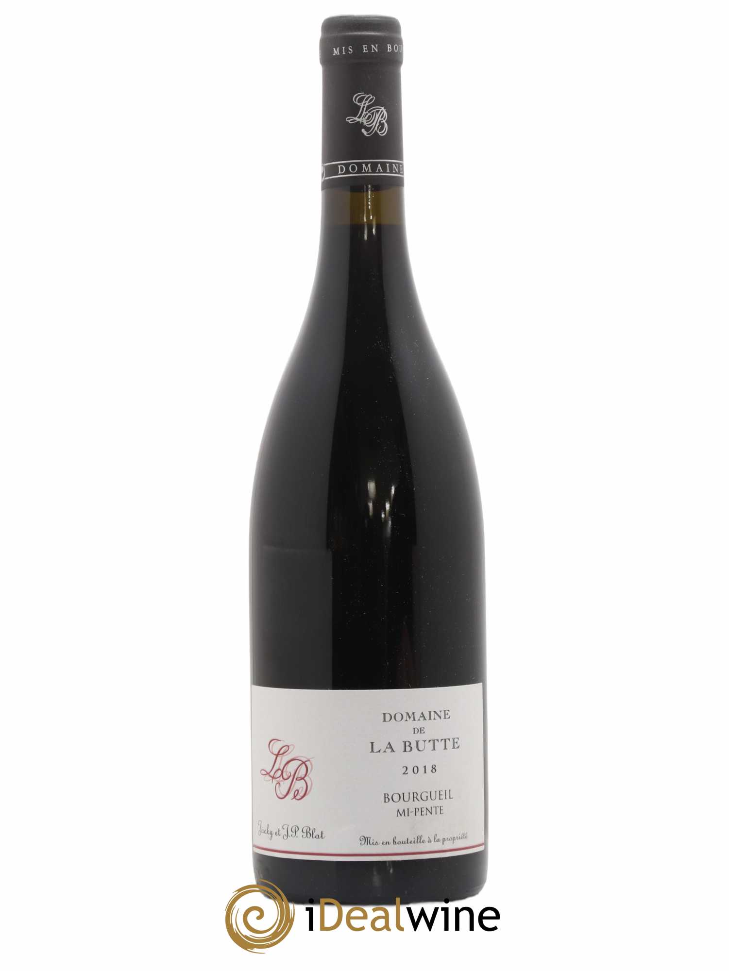 Bourgueil Mi-Pente Domaine de La Butte - Jacky Blot 2018 - Lot de 1 bouteille - 0