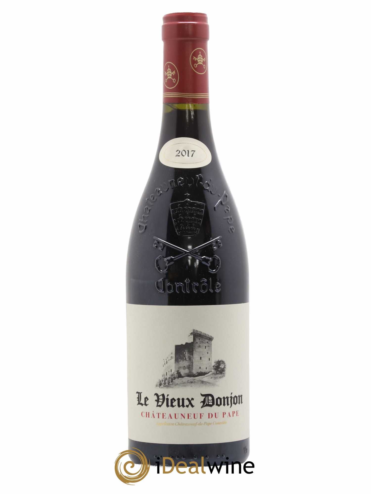 Châteauneuf-du-Pape Le Vieux Donjon Michel Lucien 2017 - Lot de 1 bouteille - 0