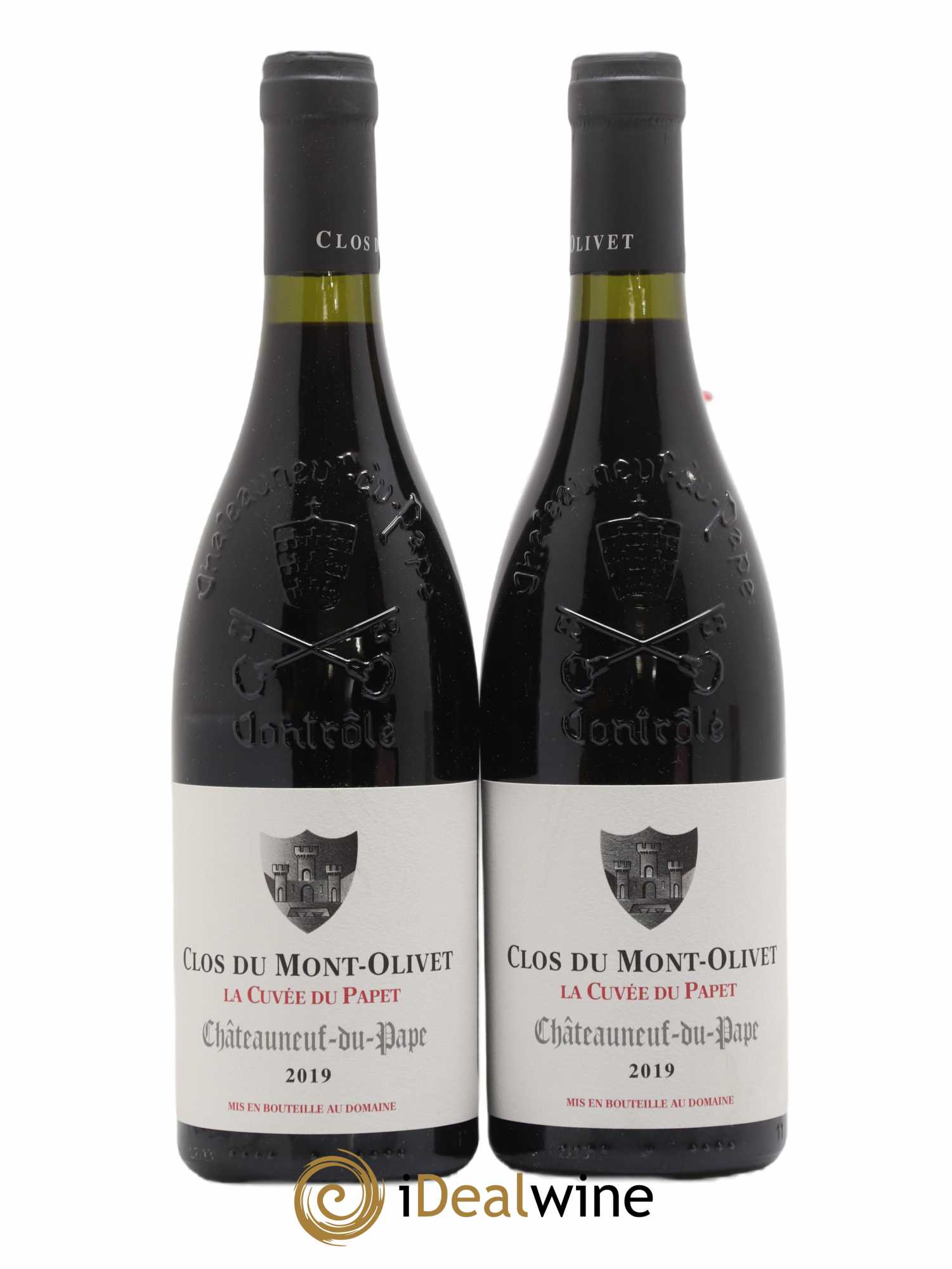 Châteauneuf-du-Pape Cuvée du Papet Clos du Mont-Olivet 2019 - Lot de 2 bouteilles - 0