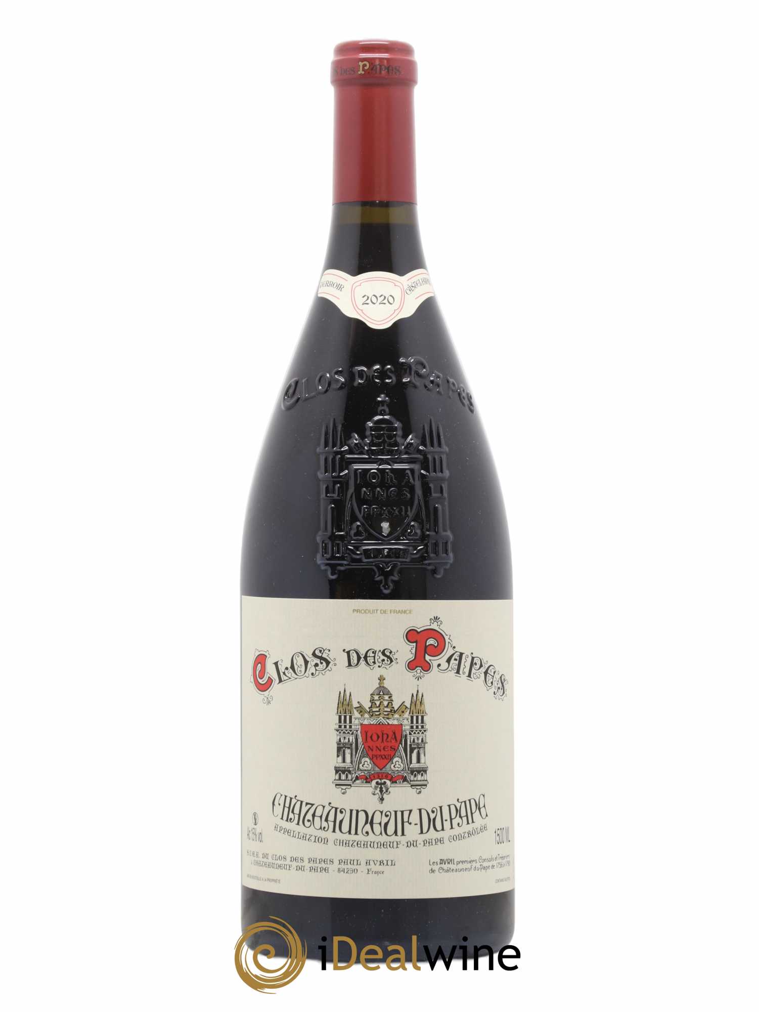 Châteauneuf-du-Pape Clos des Papes - Paul Avril 2020 - Lot de 1 magnum - 0