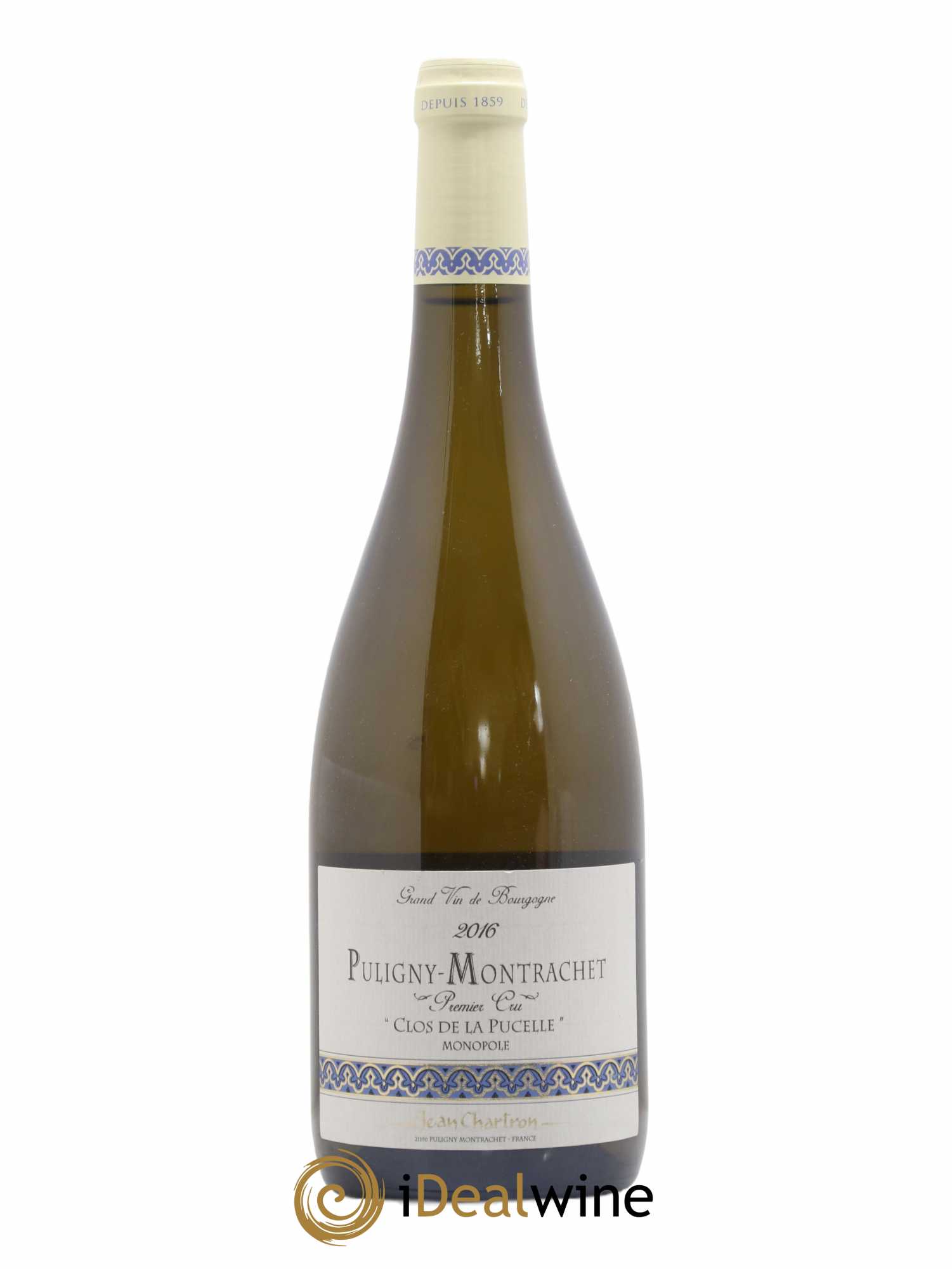 Puligny-Montrachet 1er Cru Clos de la Pucelle Jean Chartron (Domaine) 2016 - Lot de 1 bouteille - 0
