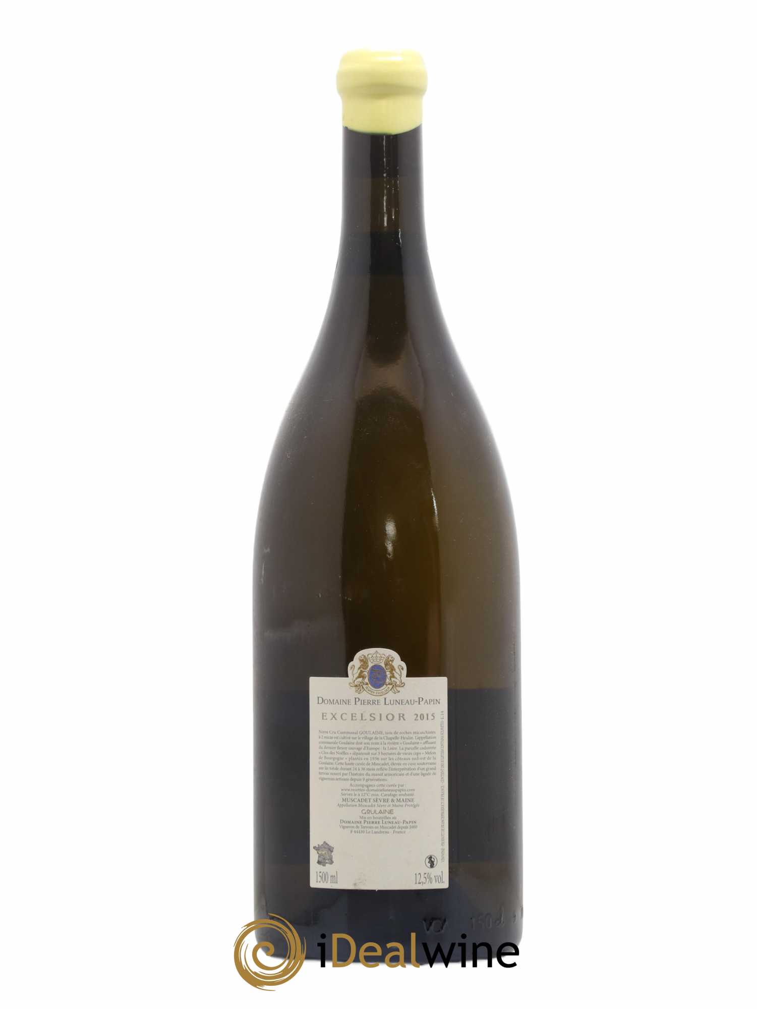 Muscadet-Sèvre-et-Maine Cru Goulaine Excelsior Luneau-Papin 2015 - Lot de 1 magnum - 1