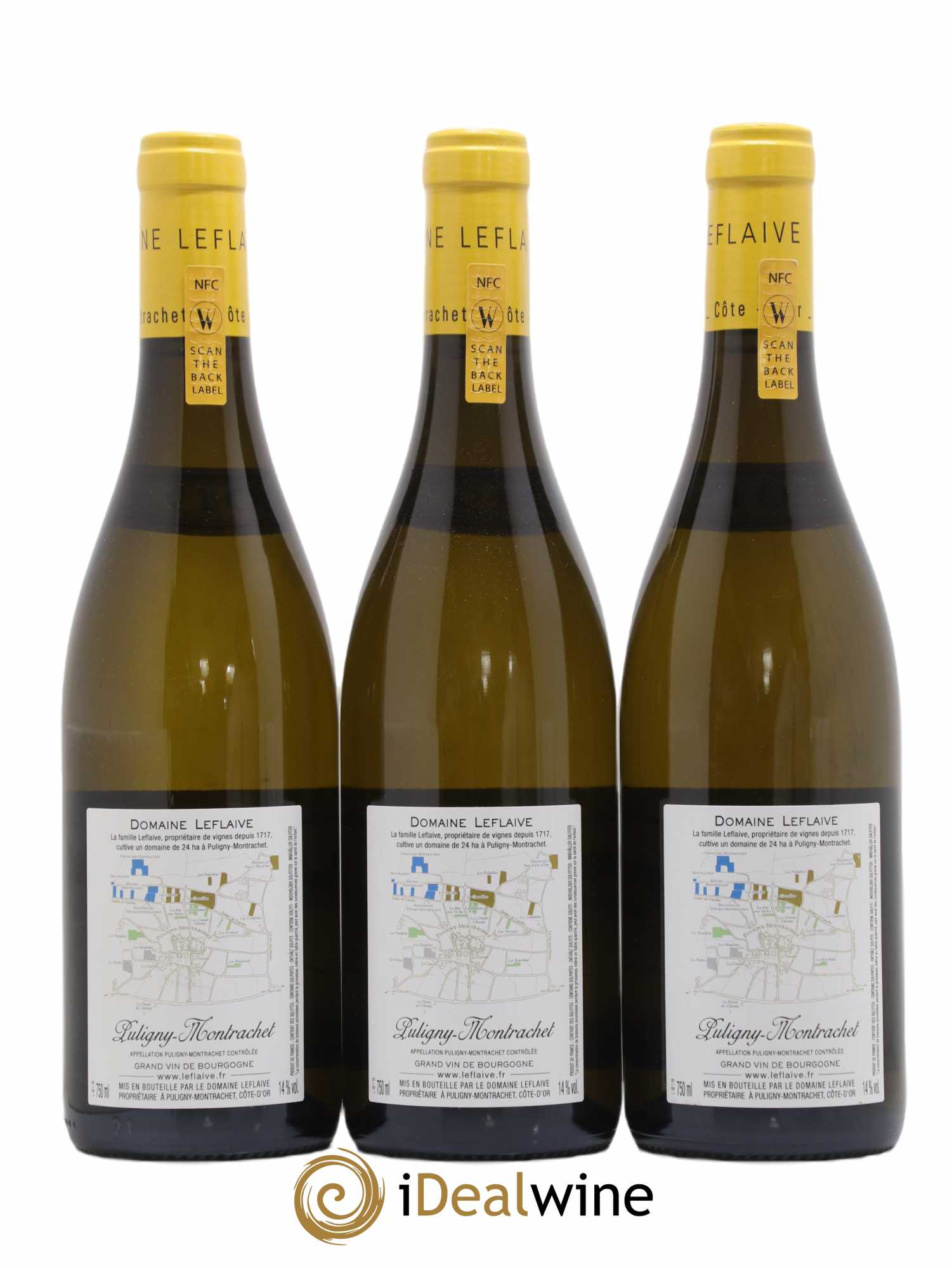Puligny-Montrachet Leflaive (Domaine) 2019 - Lot de 3 bouteilles - 1