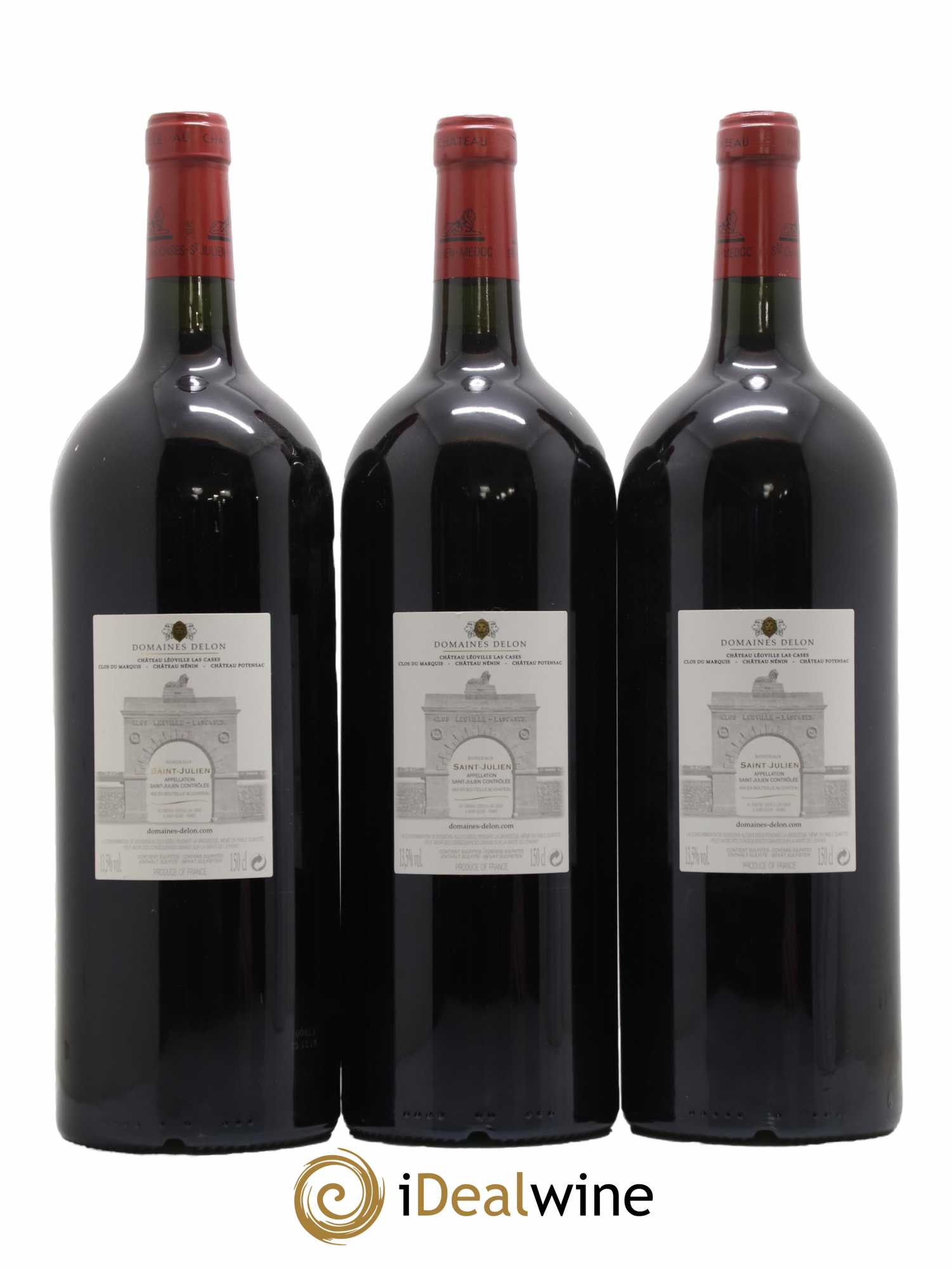 Château Léoville Las Cases 2ème Grand Cru Classé 2016 - Lot de 3 magnums - 1