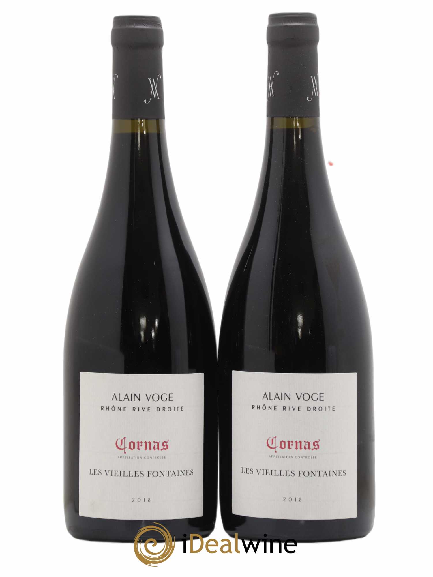 Cornas Les Vieilles Fontaines Alain Voge (Domaine) 2018 - Lotto di 2 bottiglie - 0