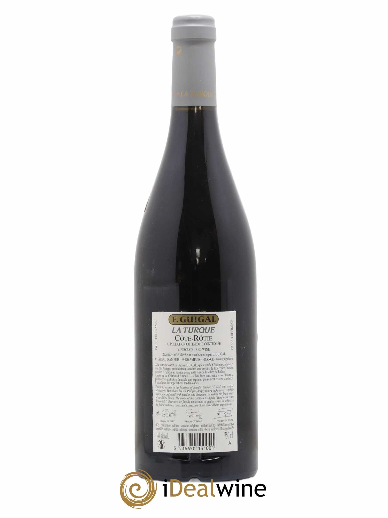 Côte-Rôtie La Turque Guigal 2015 - Lot de 1 bouteille - 1