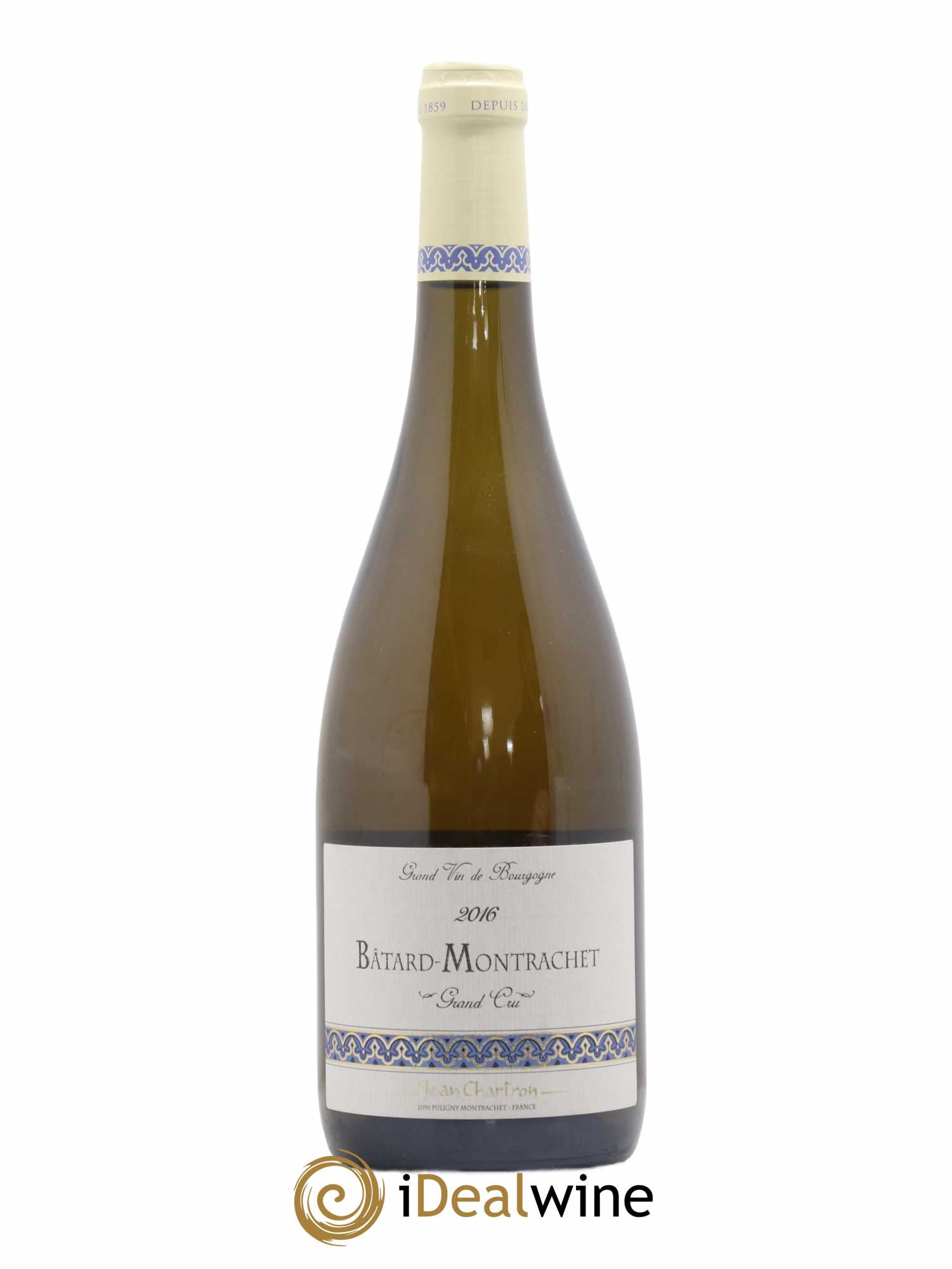 Bâtard-Montrachet Grand Cru Jean Chartron (Domaine) 2016 - Lot de 1 bouteille - 0