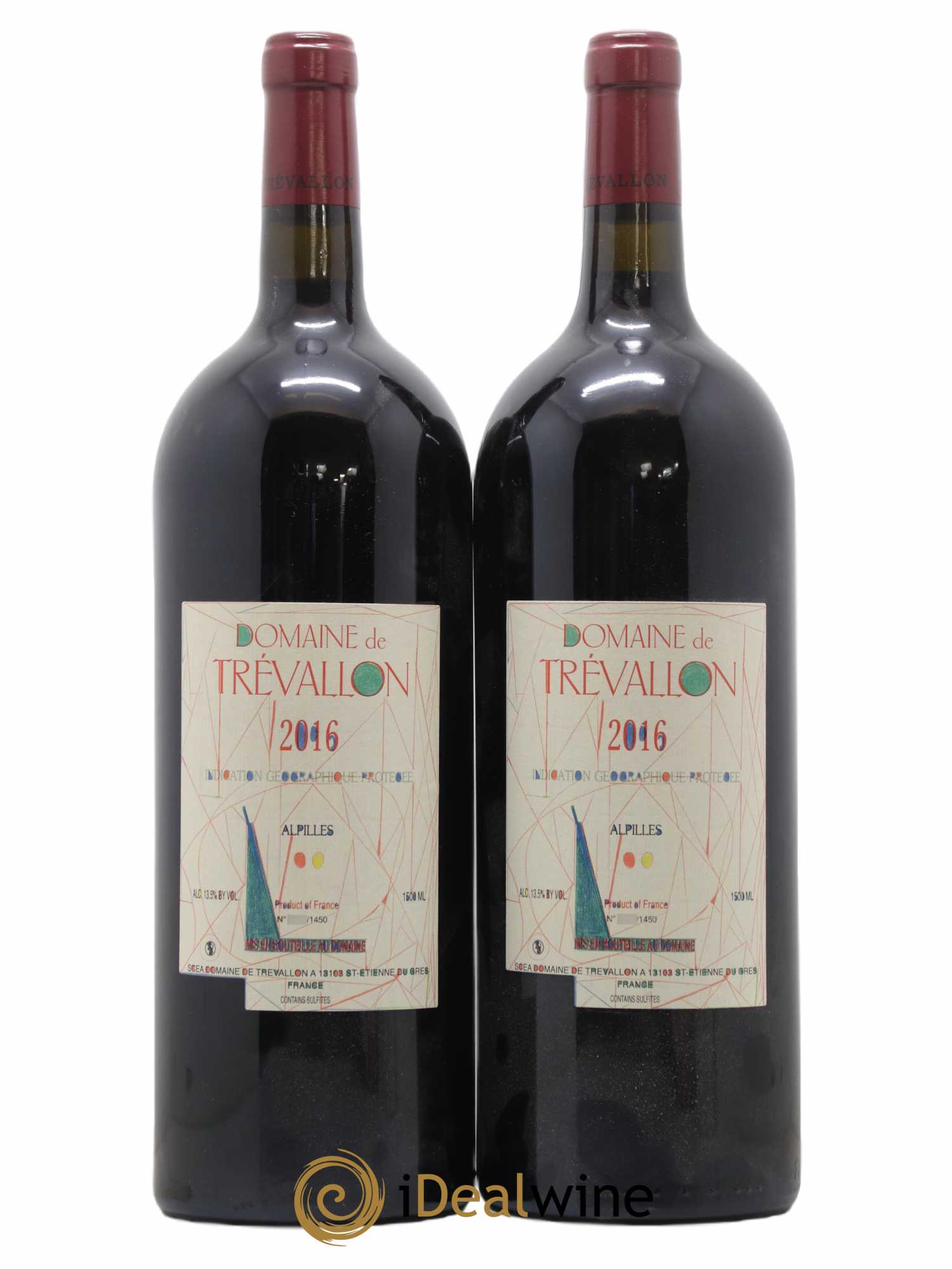 Alpilles Trévallon (Domaine de) Eloi Dürrbach 2016 - Lot de 2 magnums - 0