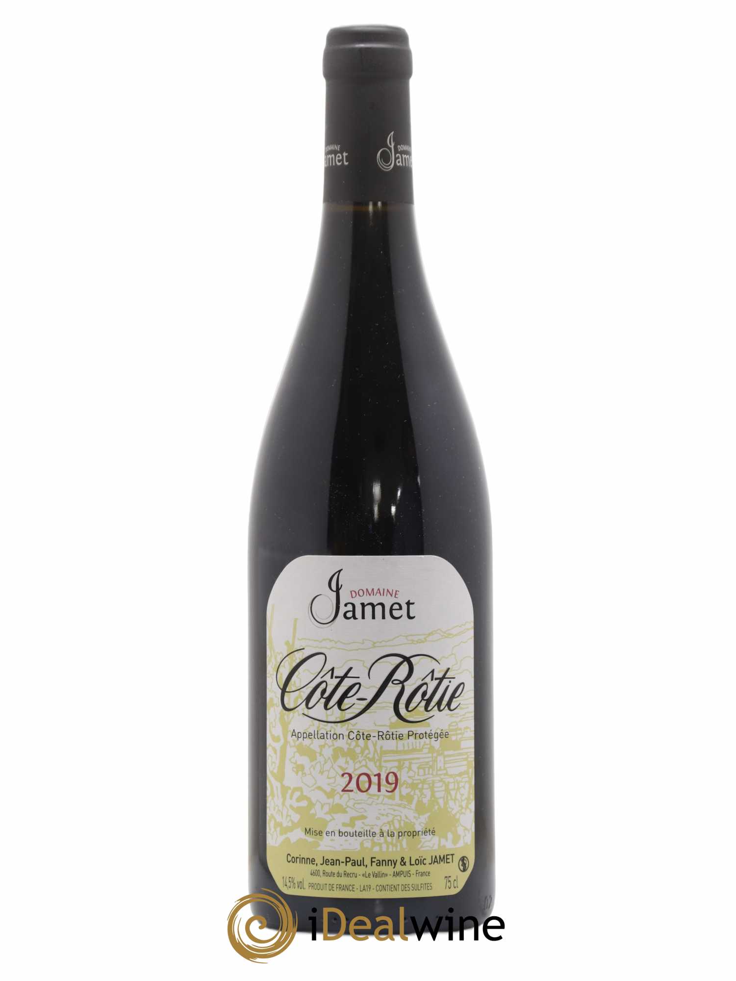 Côte-Rôtie Jamet (Domaine) 2019 - Lot de 1 bouteille - 0