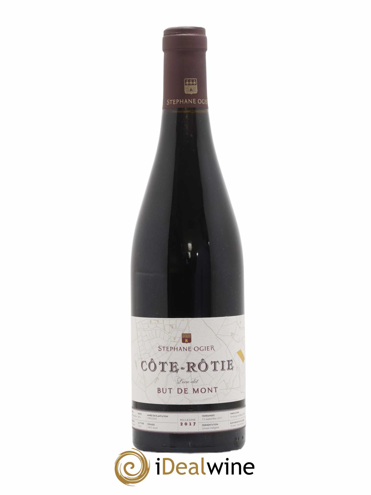 Côte-Rôtie But de Mont Stéphane Ogier 2017 - Lot de 1 bouteille - 0