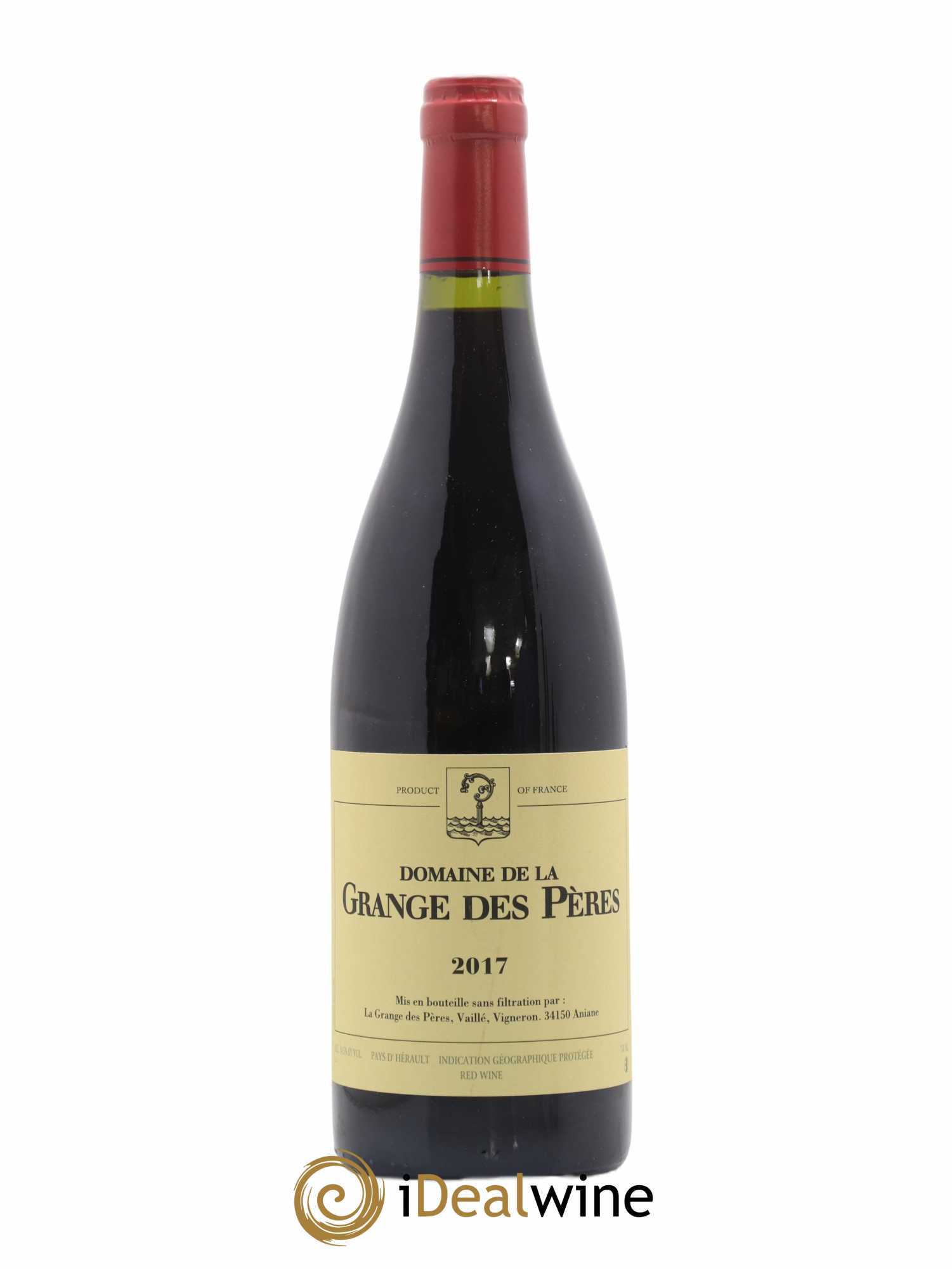 Pays d'Hérault Grange des Pères Laurent Vaillé 2017 - Lot of 1 bottle - 0