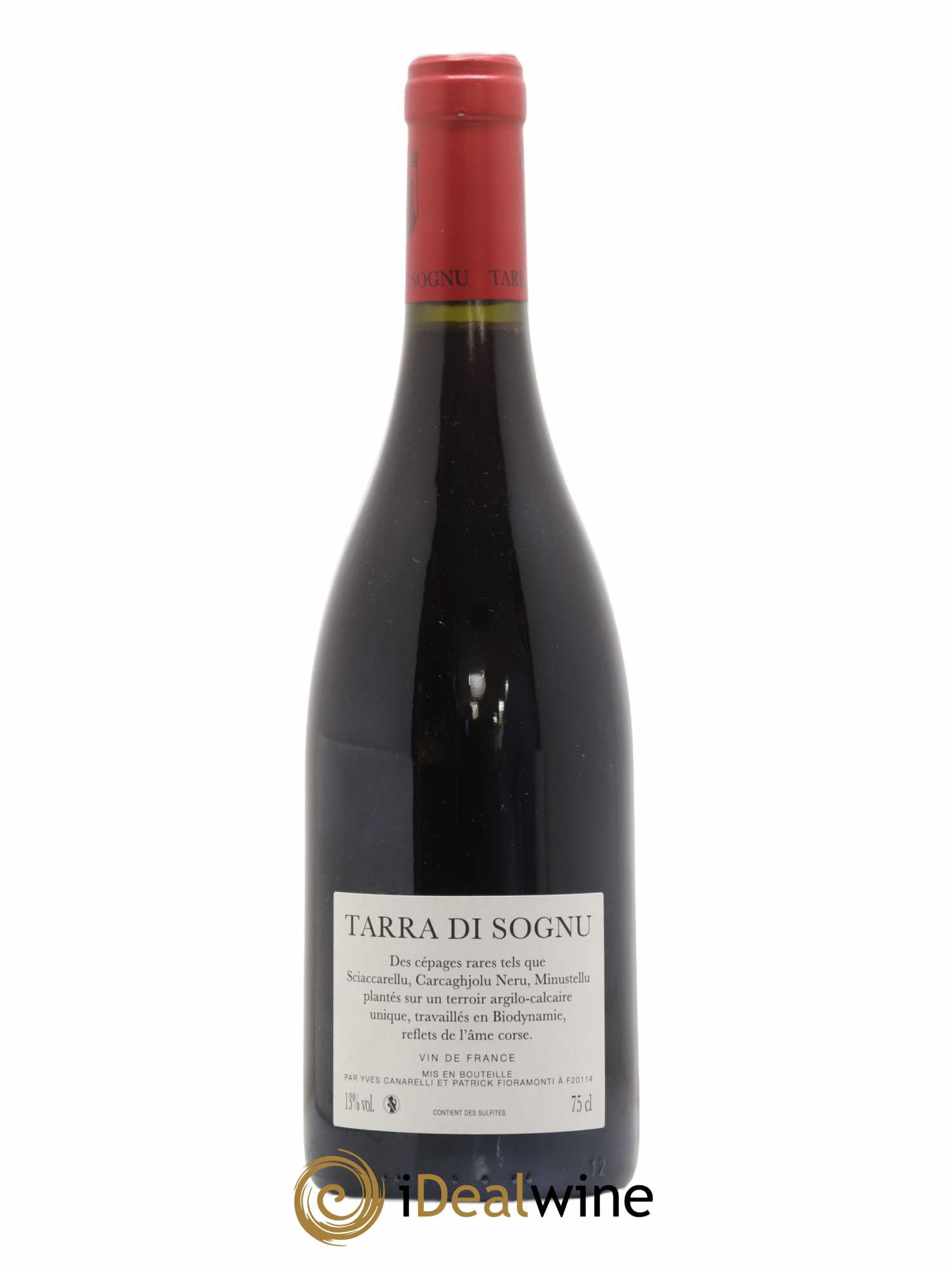 Vin de France Tarra di Sognu Clos Canarelli 2018 - Lot de 1 bouteille - 1