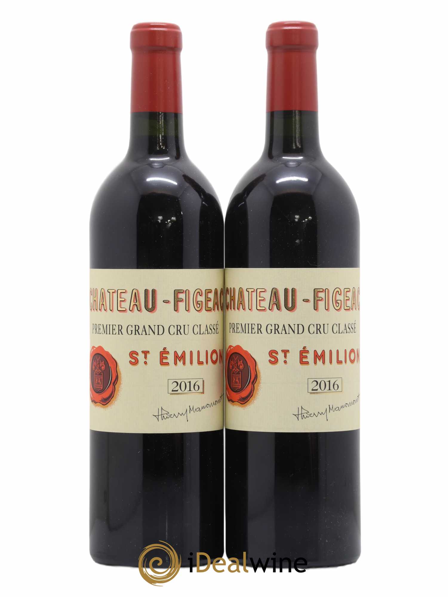 Château Figeac 1er Grand Cru Classé A 2016 - Lot de 2 bouteilles - 0