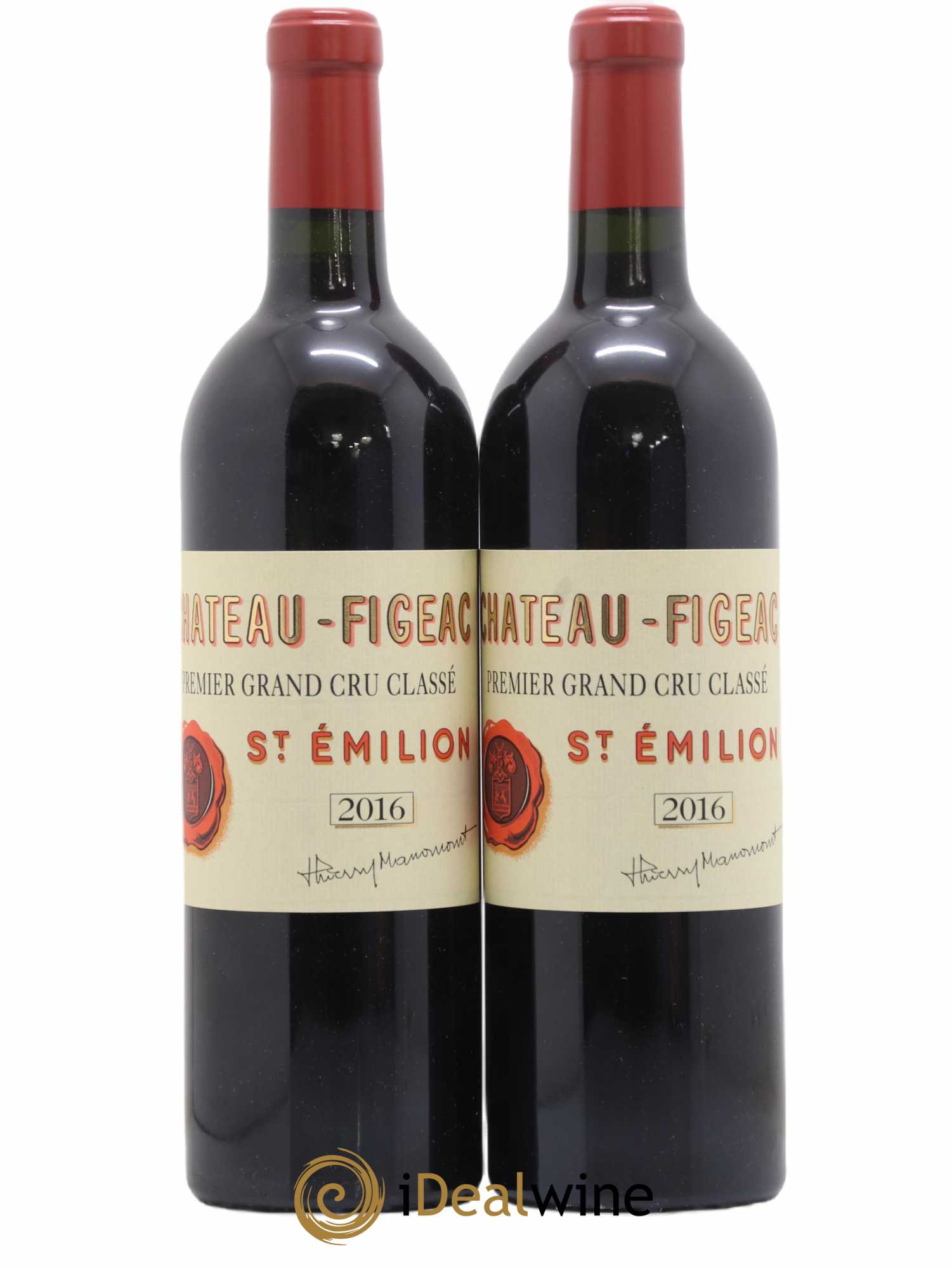 Château Figeac 1er Grand Cru Classé A 2016 - Lot de 2 bouteilles - 0