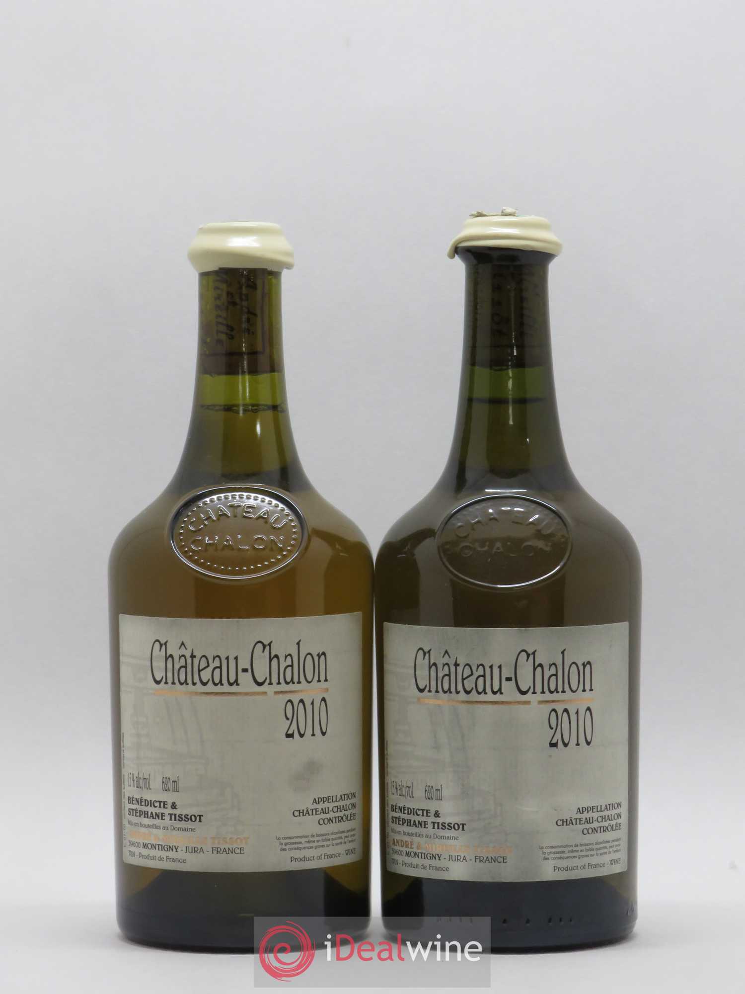 Château-Chalon Bénédicte et Stéphane Tissot (sans prix de réserve) 2010 - Lot de 2 bouteilles - 0