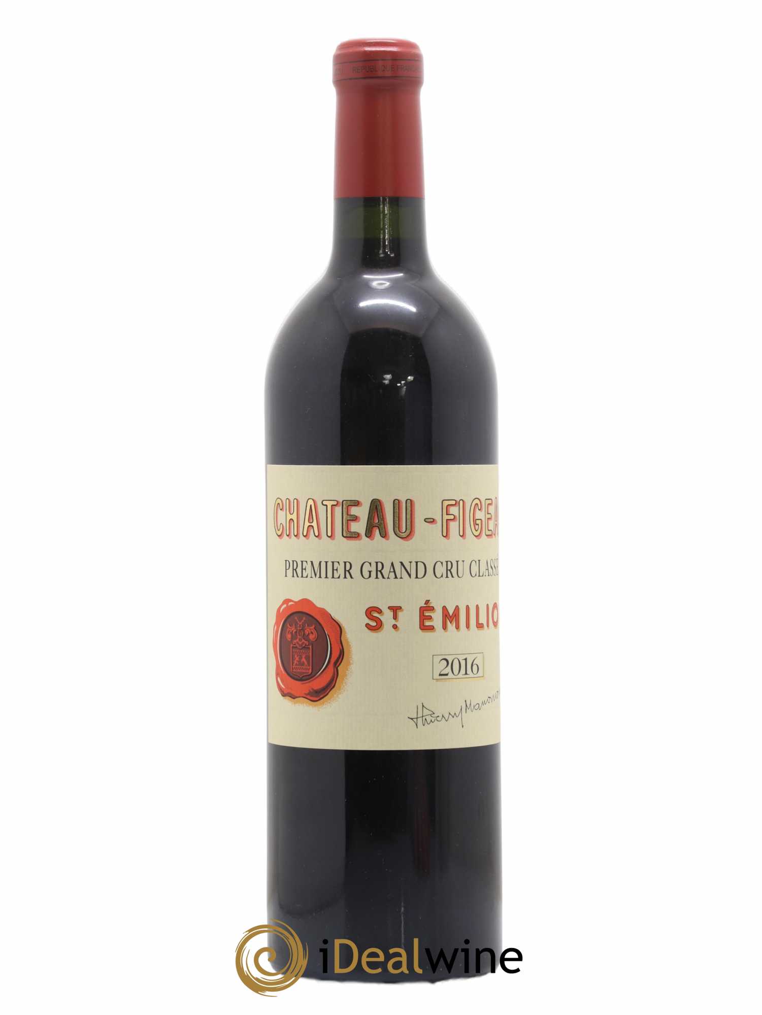 Château Figeac 1er Grand Cru Classé A 2016 - Lot de 1 bouteille - 0