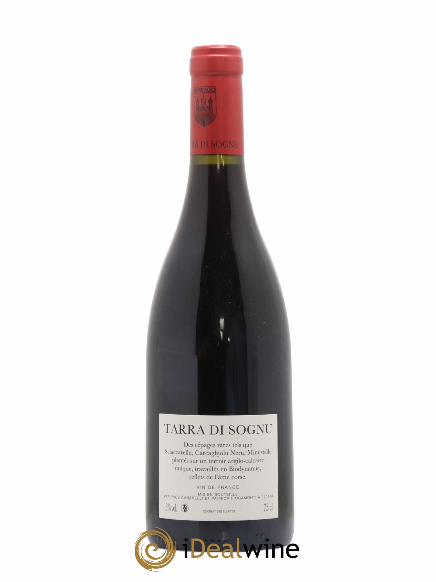 Vin de France Tarra di Sognu Clos Canarelli 2018 - Lot de 1 bouteille - 1