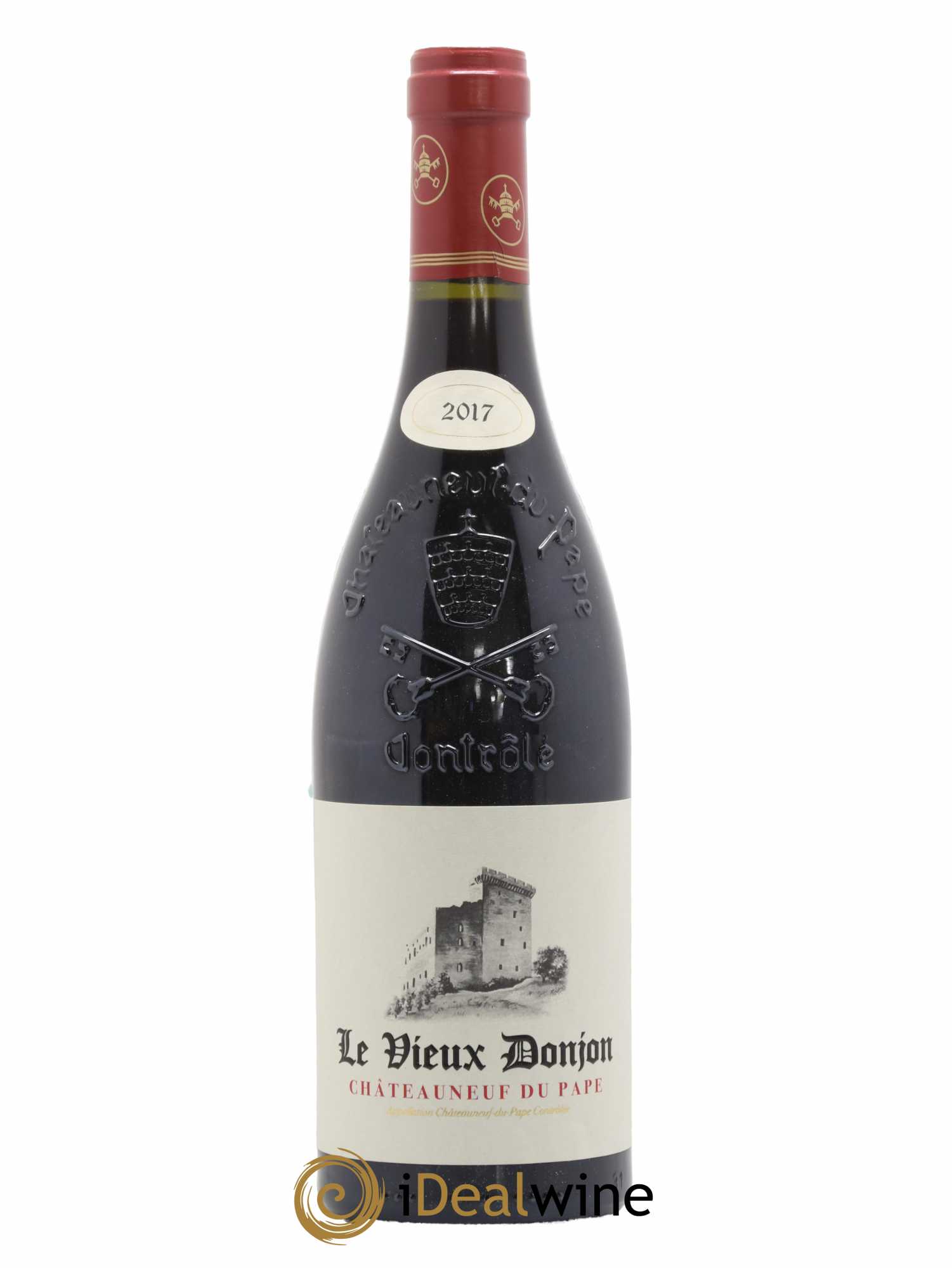 Châteauneuf-du-Pape Le Vieux Donjon Michel Lucien 2017 - Lot de 1 bouteille - 0