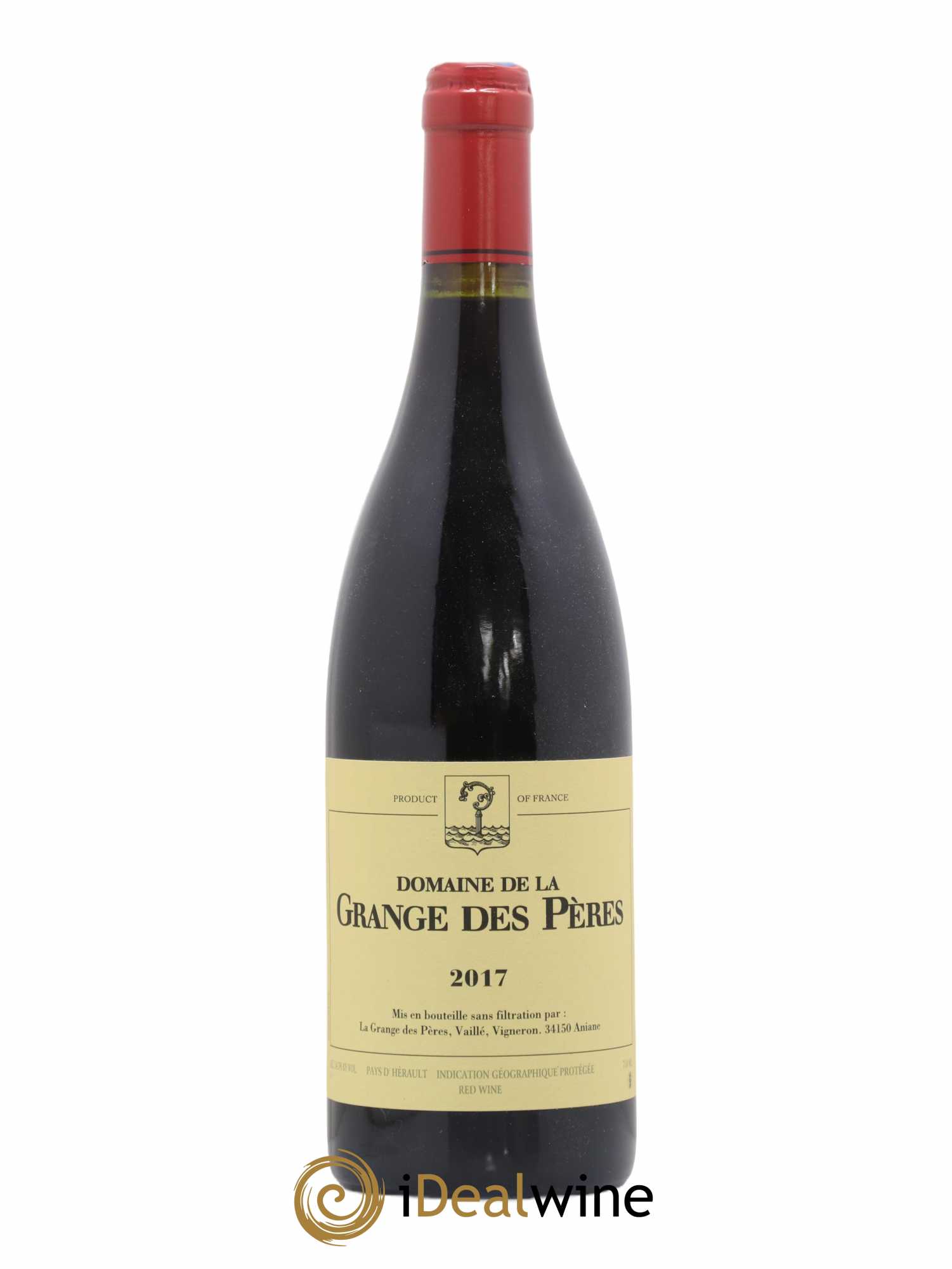 Pays d'Hérault Grange des Pères Laurent Vaillé 2017 - Lot de 1 bouteille - 0