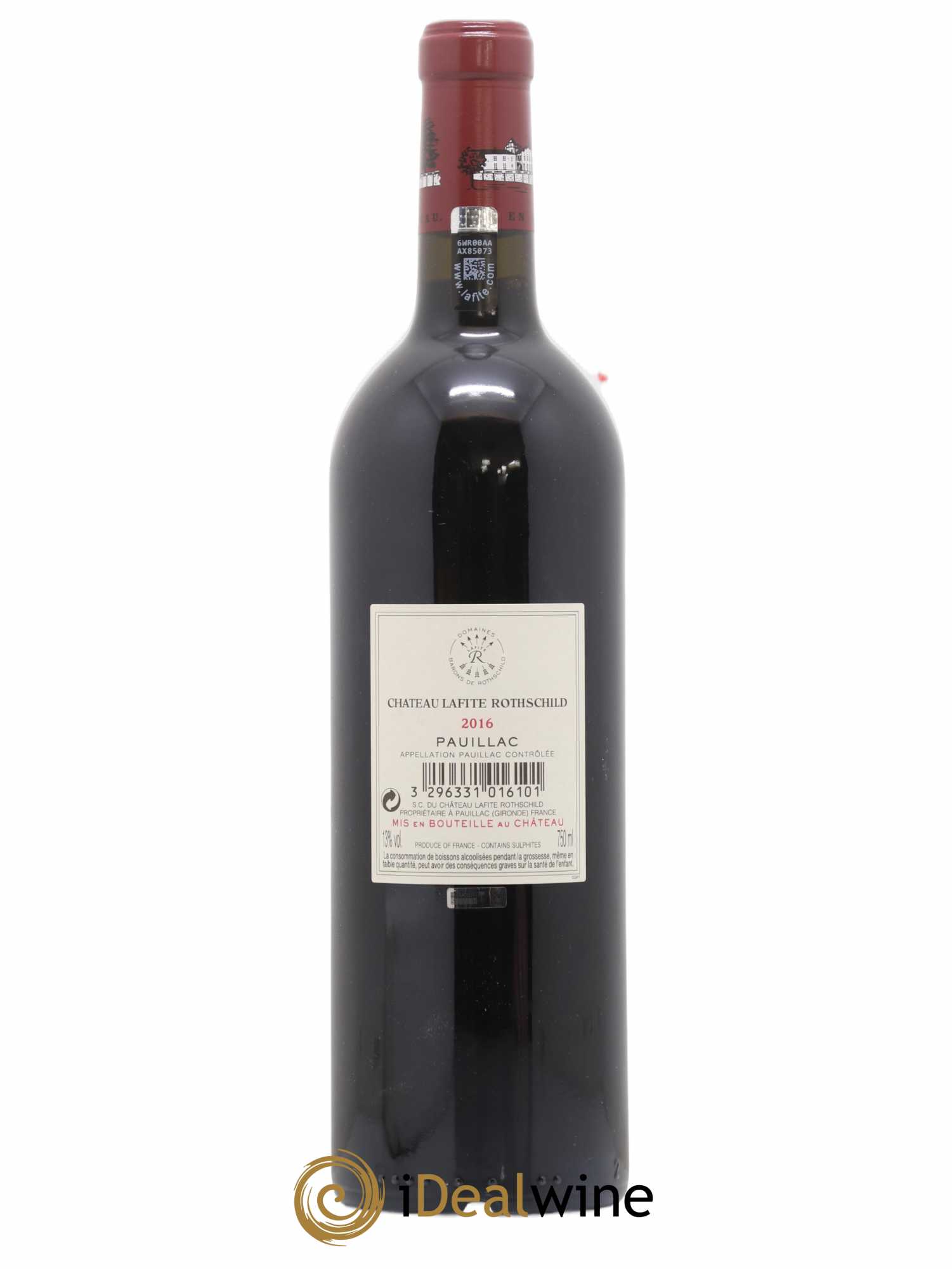 Château Lafite Rothschild 1er Grand Cru Classé 2016 - Lot de 1 bouteille - 1