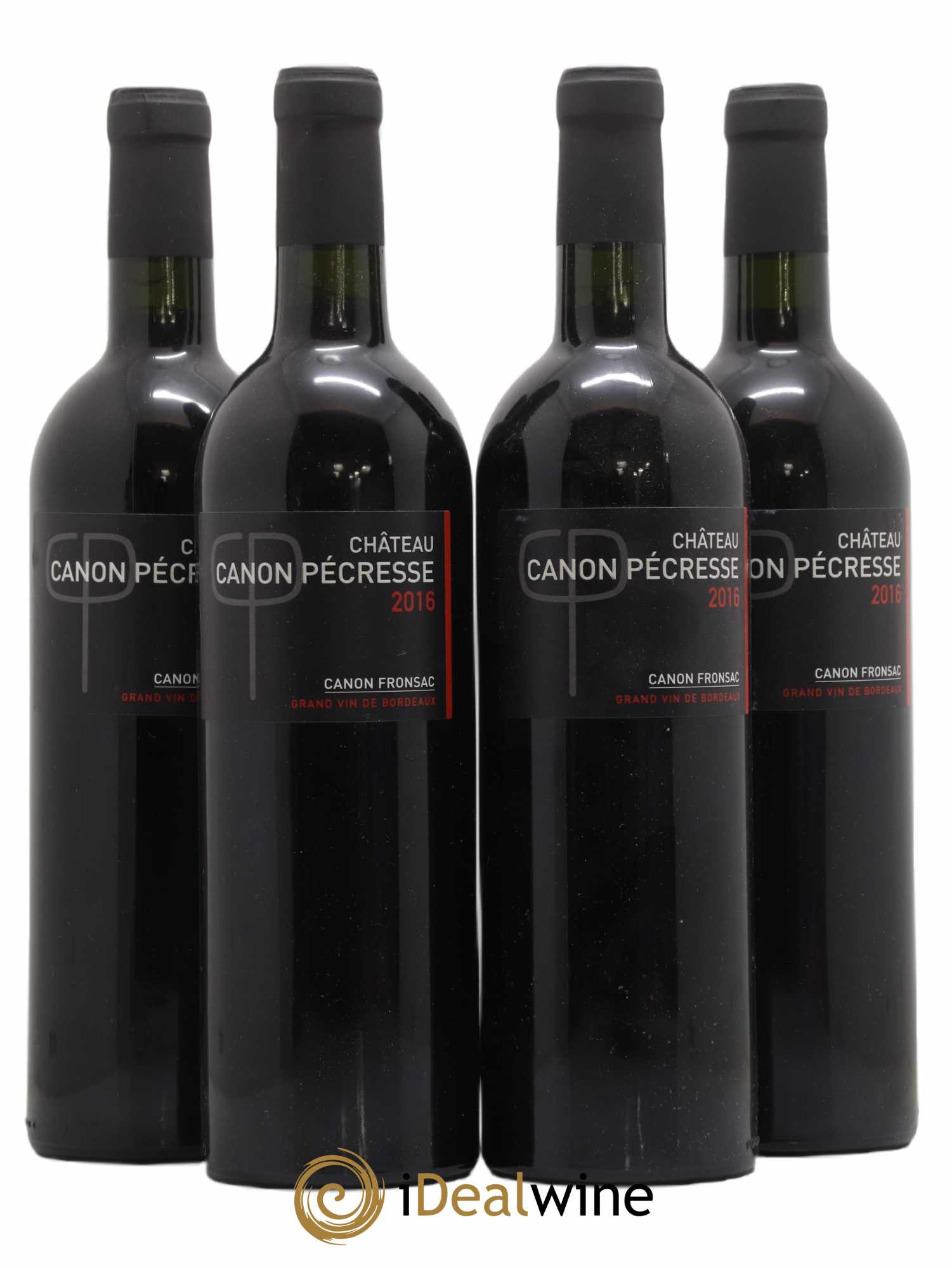 Château Canon Pécresse 2016 - Lot de 4 bouteilles - 0