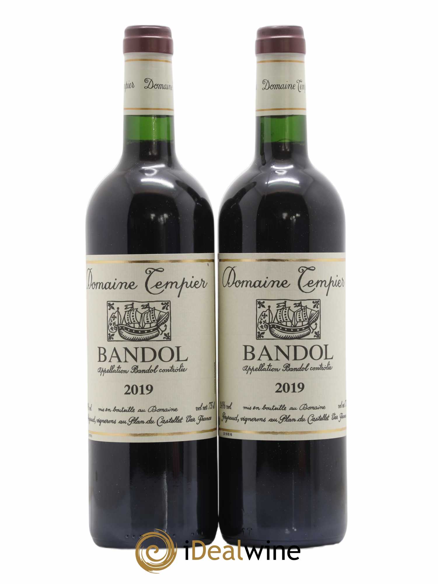 Bandol Domaine Tempier Famille Peyraud 2019 - Lot de 2 bouteilles - 0
