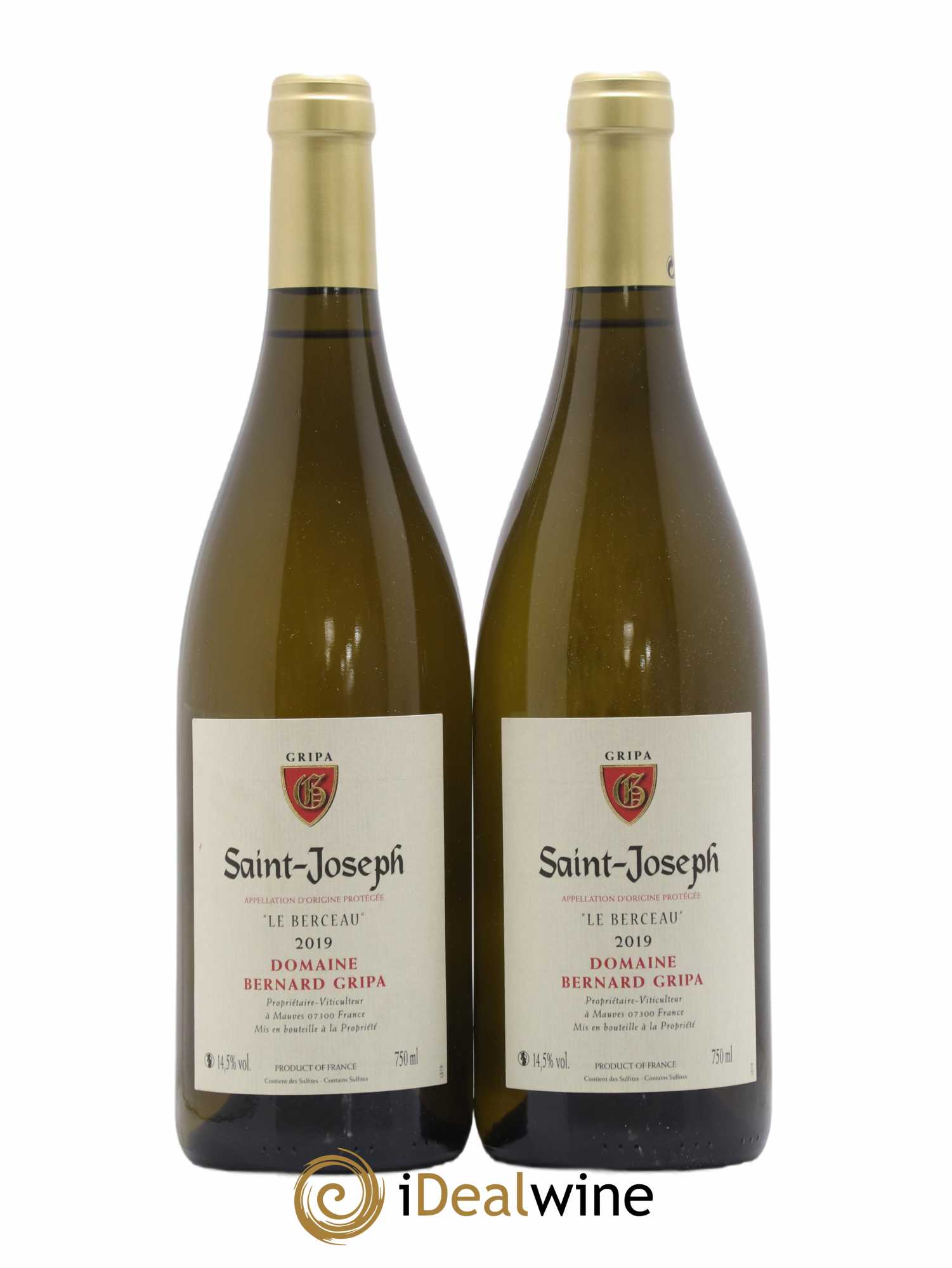 Saint-Joseph Le Berceau Bernard Gripa (Domaine) 2019 - Lot de 2 bouteilles - 0