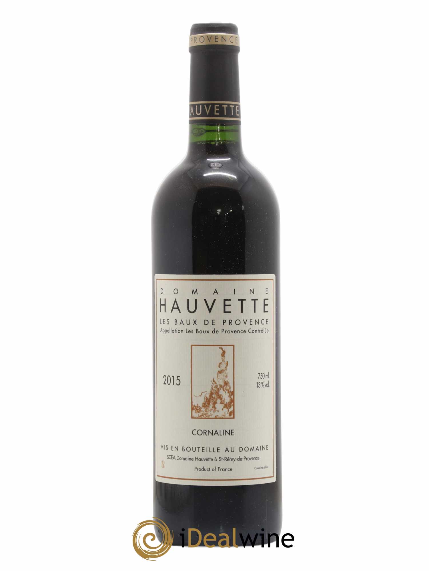 Baux de Provence Cornaline Hauvette (Domaine) 2015 - Lot de 1 bouteille - 0