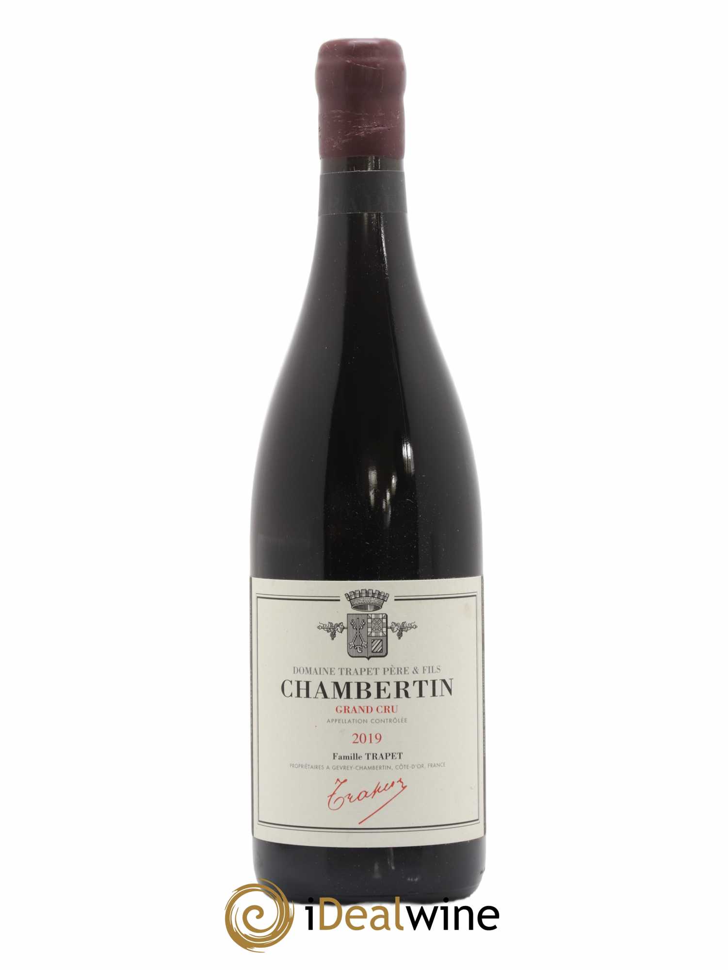 Chambertin Grand Cru Domaine Trapet 2019 - Lot de 1 bouteille - 0