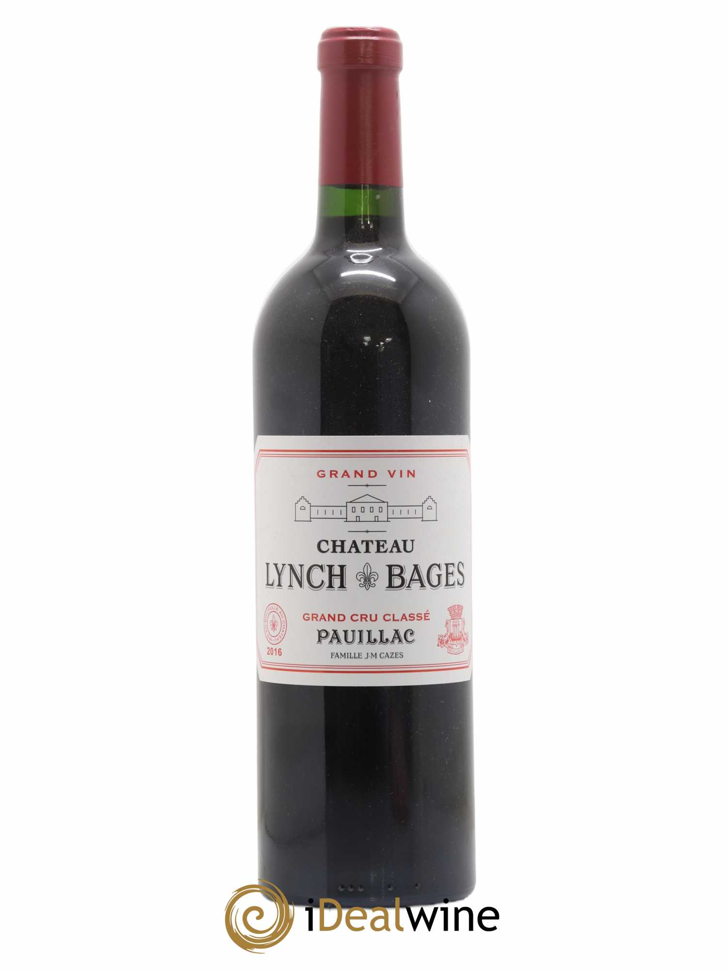 Château Lynch Bages 5ème Grand Cru Classé 2016 - Lot de 1 bouteille - 0