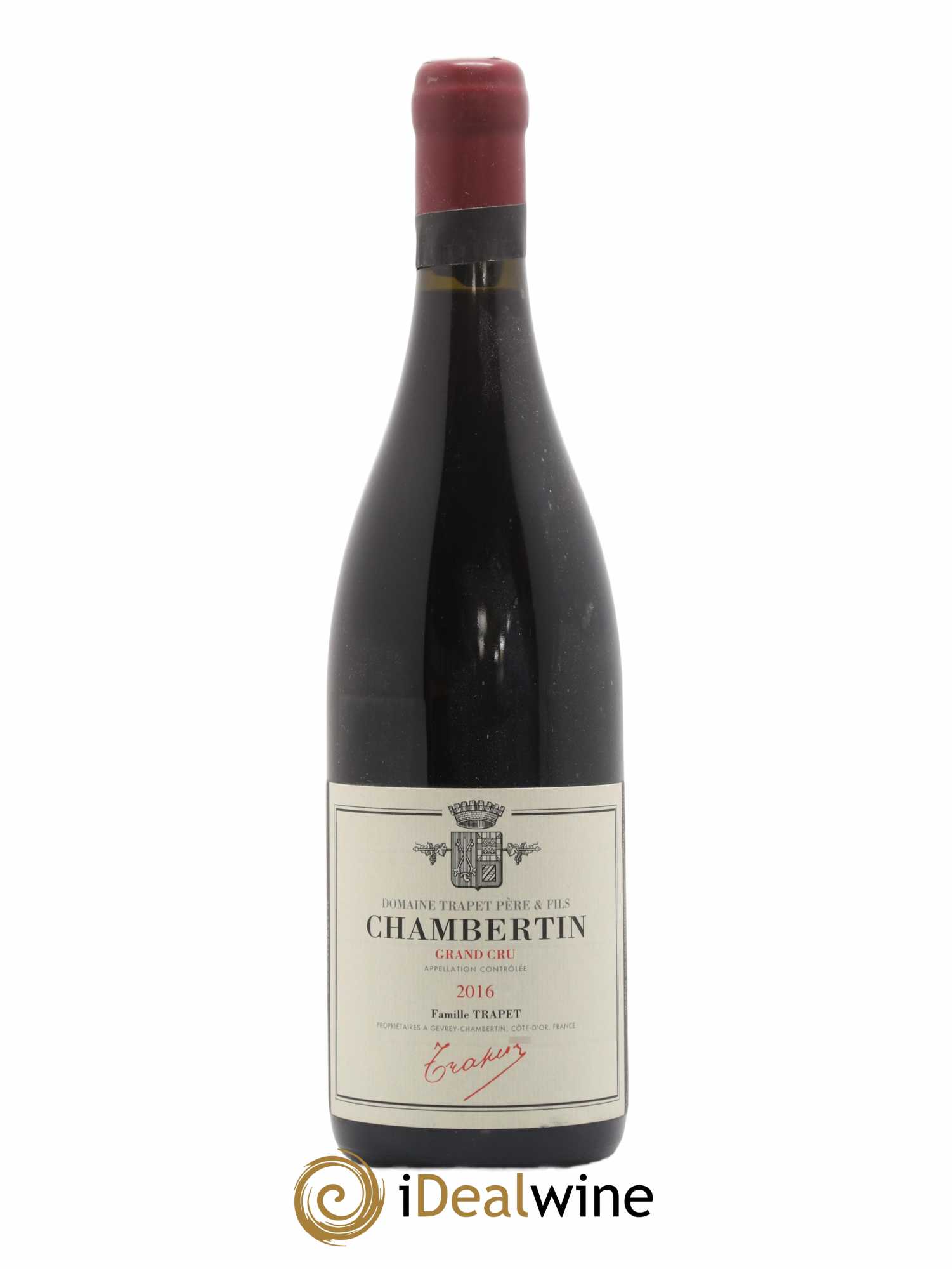 Chambertin Grand Cru Domaine Trapet 2016 - Lot de 1 bouteille - 0