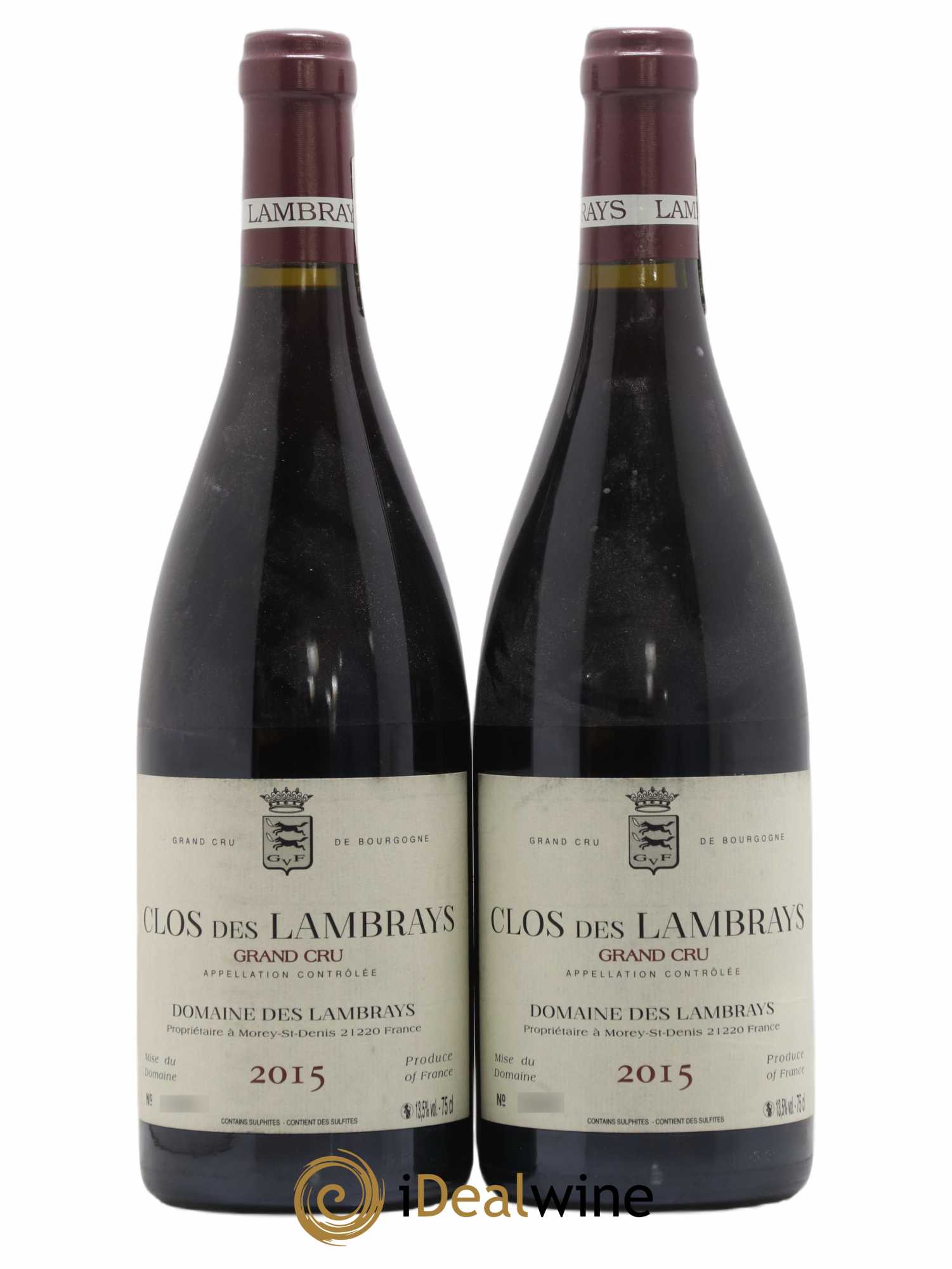 Clos des Lambrays Grand Cru Domaine des Lambrays 2015 - Lot de 2 bouteilles - 0