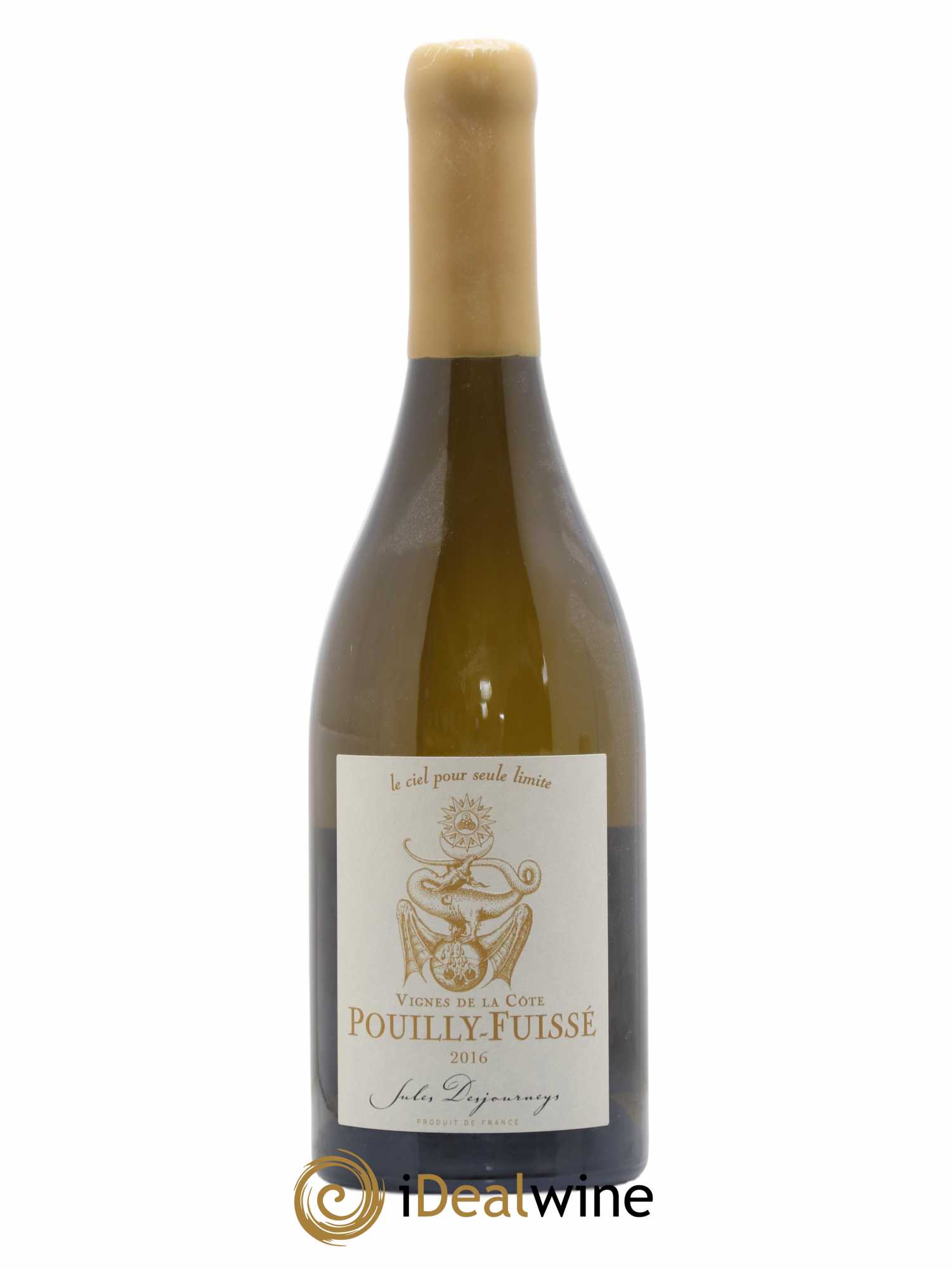 Pouilly-Fuissé Vignes de la Côte Jules Desjourneys 2016 - Lot de 1 bouteille - 0