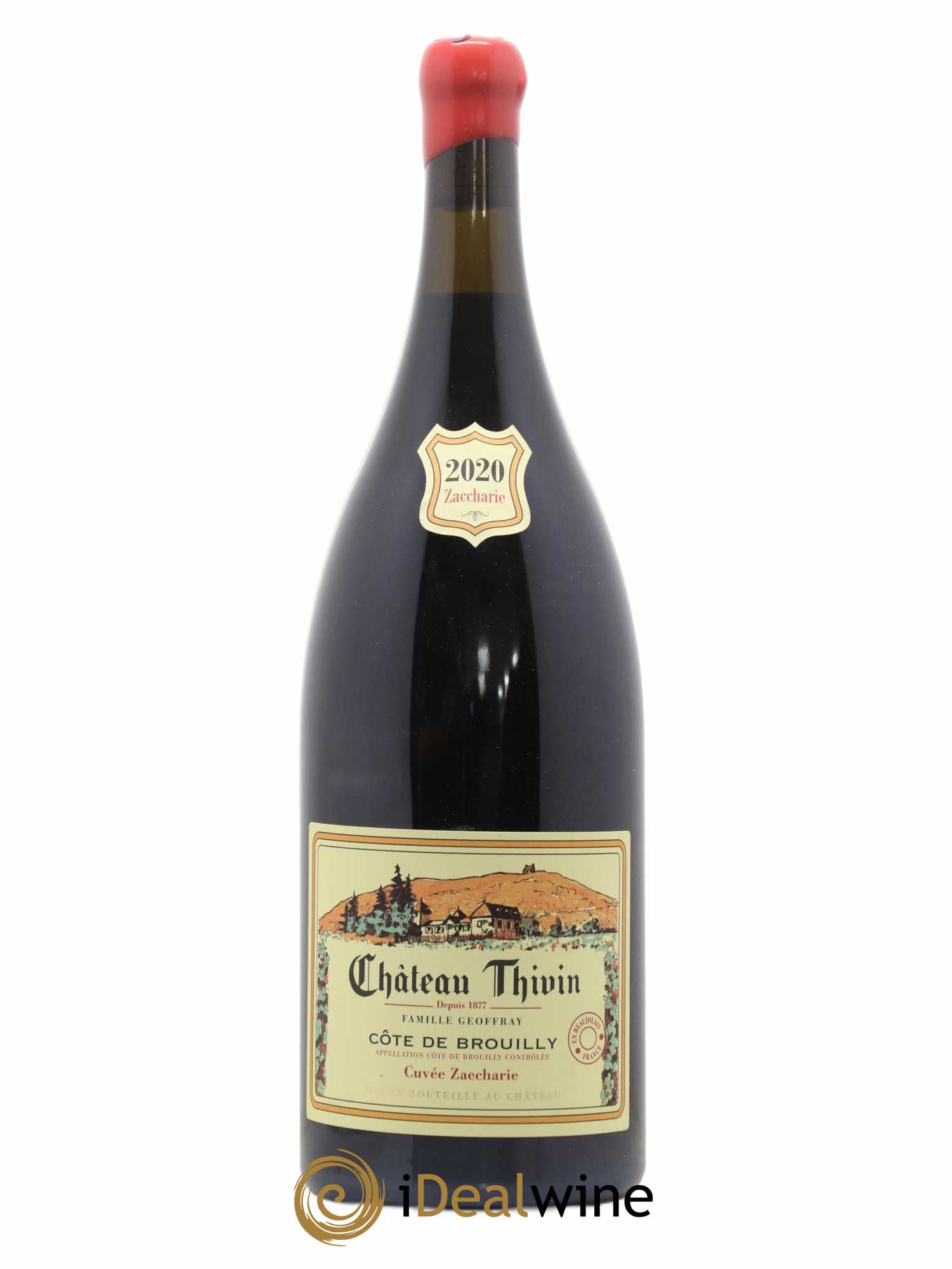 Côte de Brouilly Cuvée Zaccharie Château Thivin 2020 - Lot de 1 magnum - 0