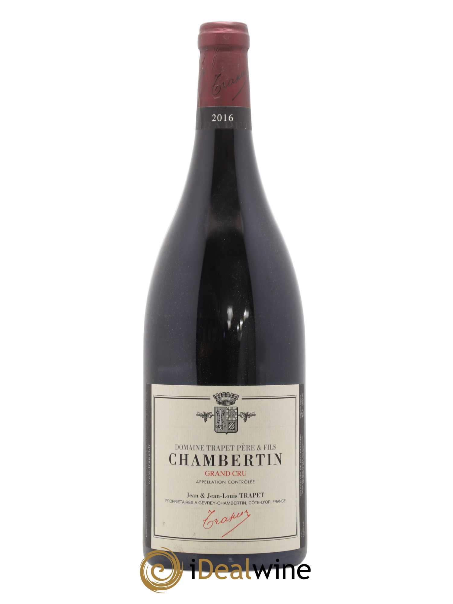 Chambertin Grand Cru Domaine Trapet 2016 - Lot de 1 magnum - 0