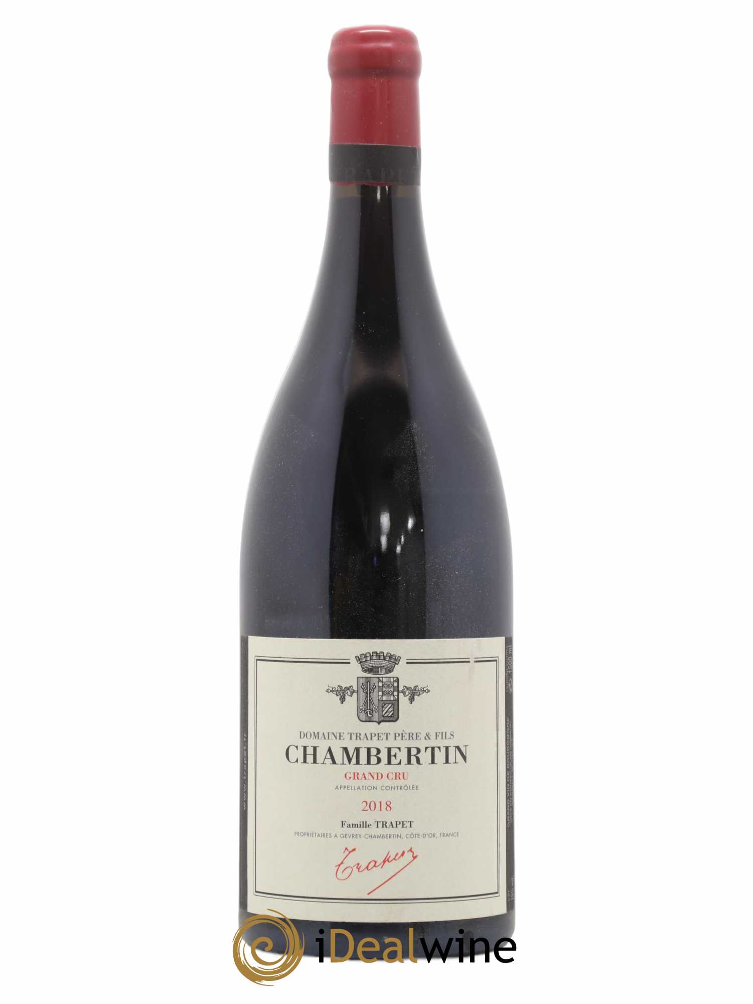 Chambertin Grand Cru Domaine Trapet 2018 - Lot de 1 magnum - 0