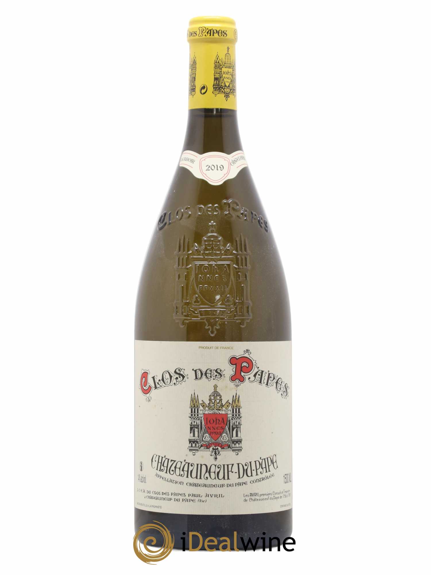 Châteauneuf-du-Pape Clos des Papes - Paul Avril 2019 - Lot de 1 magnum - 0