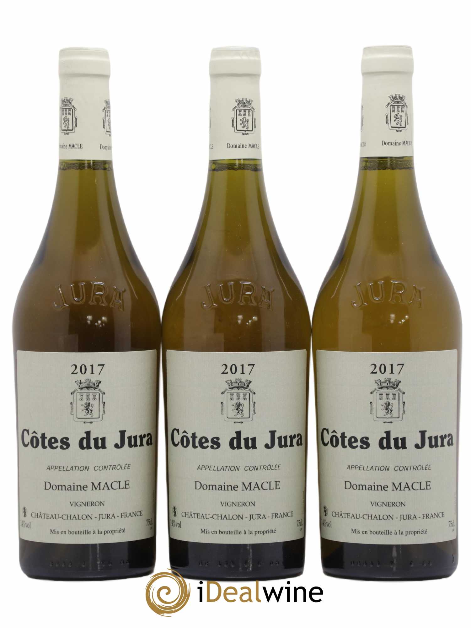 Côtes du Jura Jean Macle 2017 - Lot de 3 bouteilles - 0